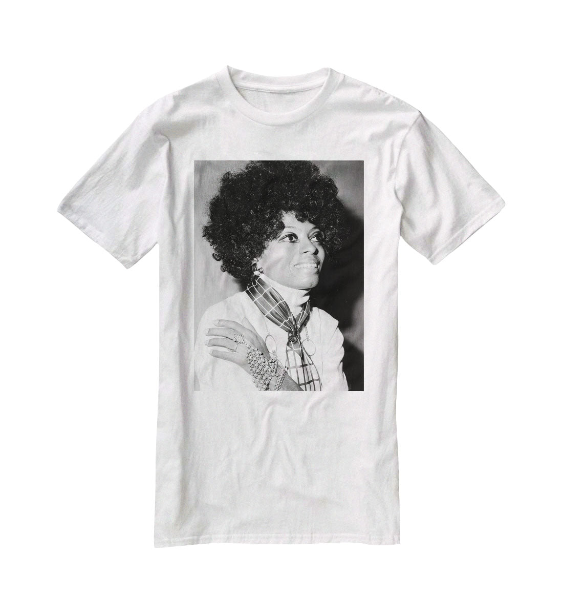Diana Ross in 1968 T-Shirt - Canvas Art Rocks - 5