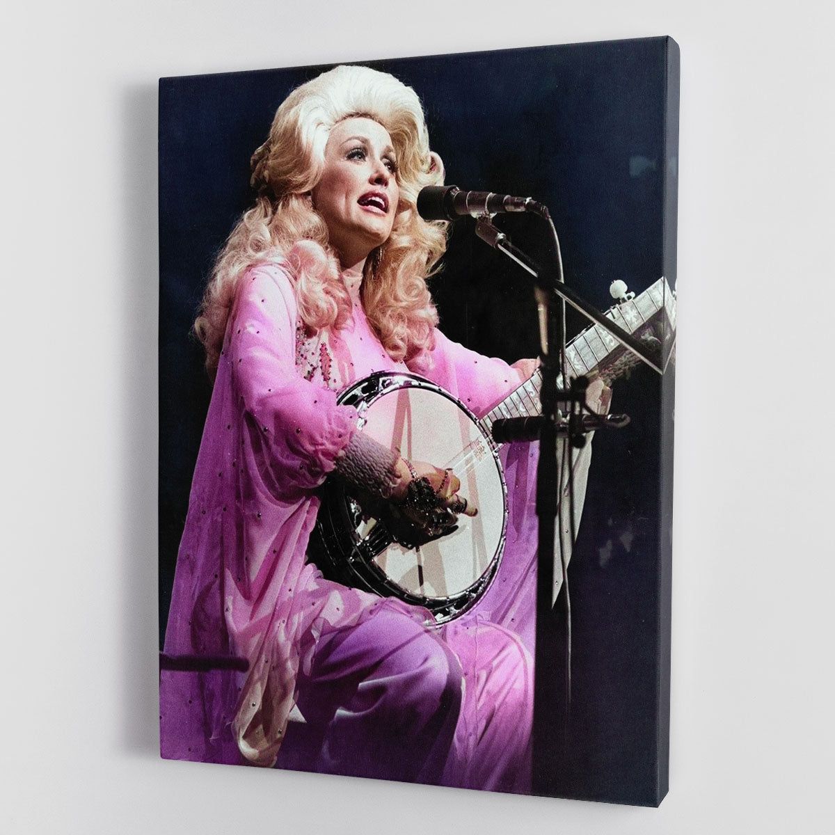 Dolly Parton Performing Canvas Print or Poster - Canvas Art Rocks - 1