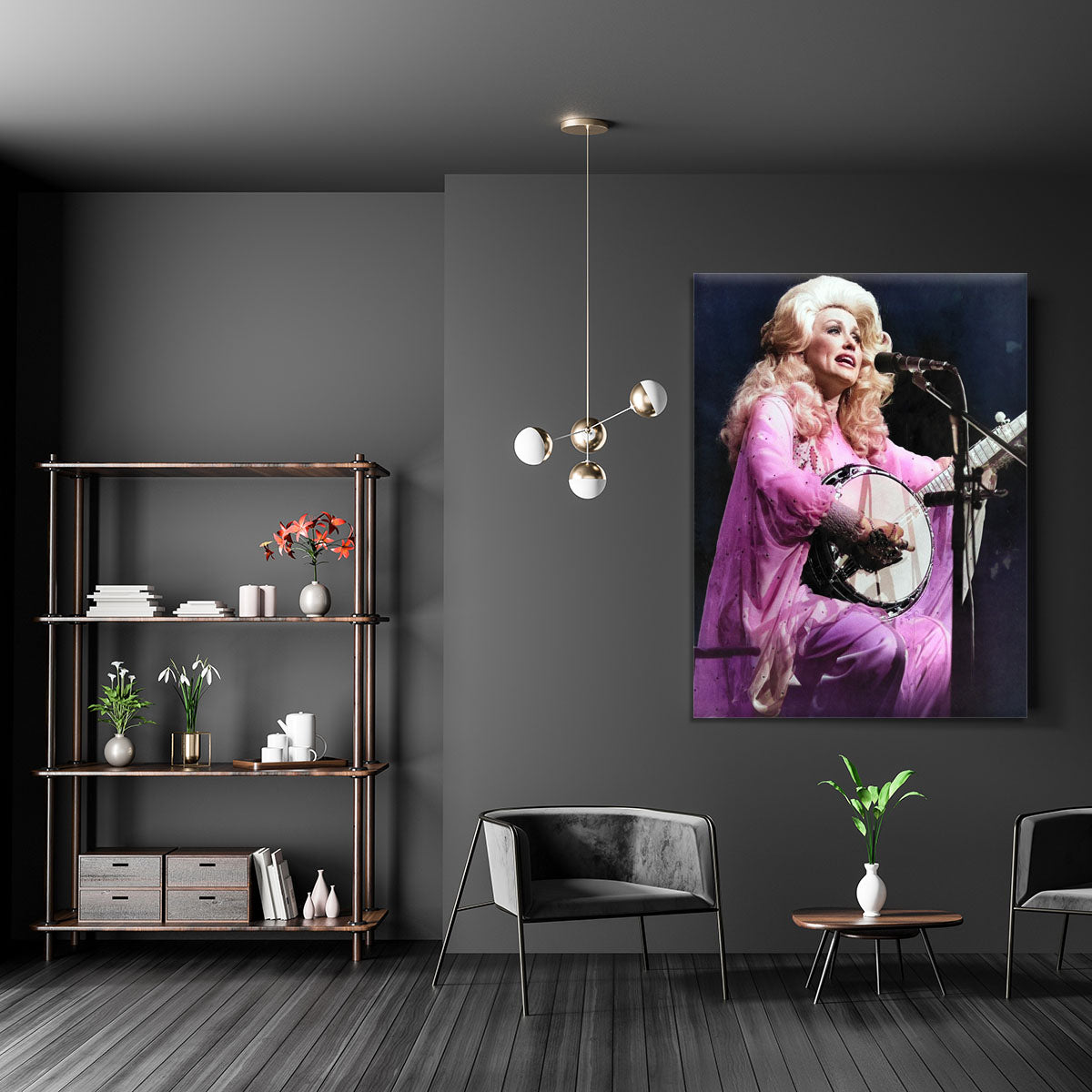 Dolly Parton Performing Canvas Print or Poster - Canvas Art Rocks - 5