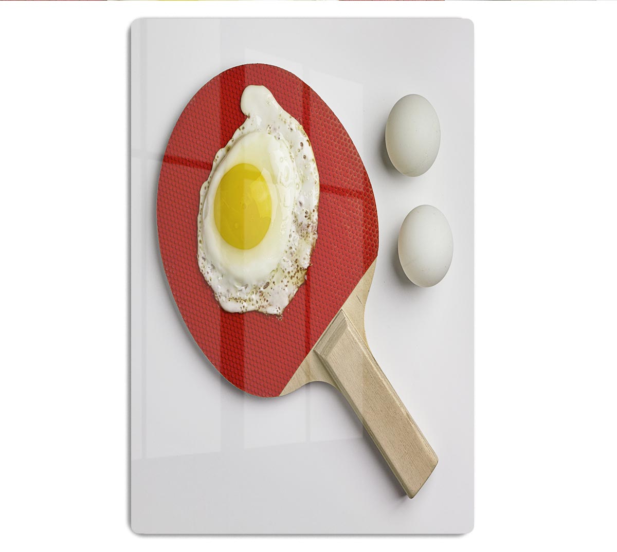 Egg Ping Pong Acrylic Block - 1x - 1