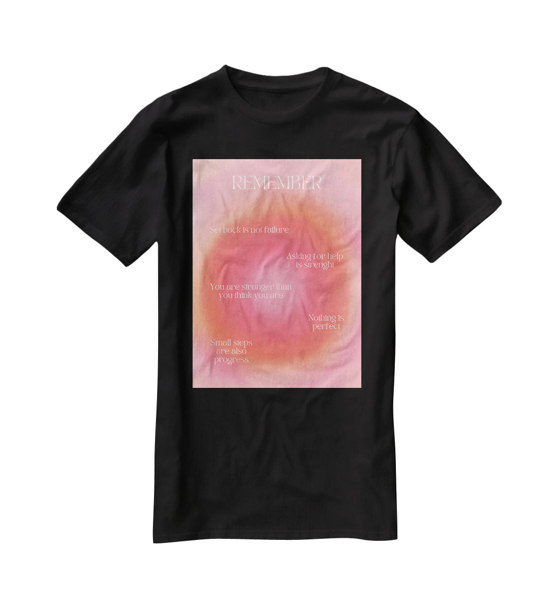 Empowerment Radiance Print T-Shirt - Canvas Art Rocks - 1