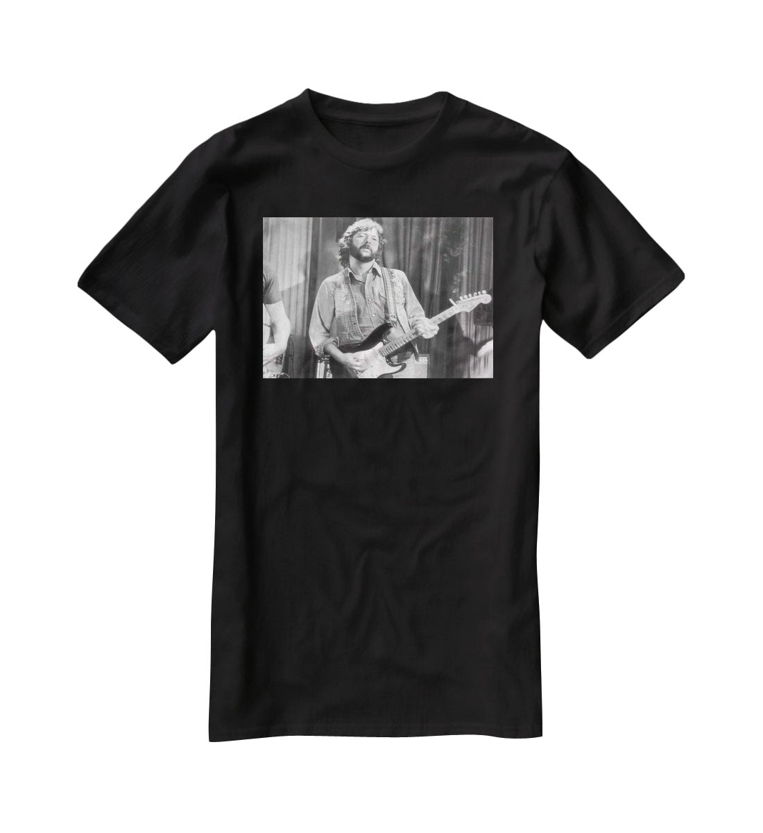 Eric Clapton in 1978 T-Shirt - Canvas Art Rocks - 1