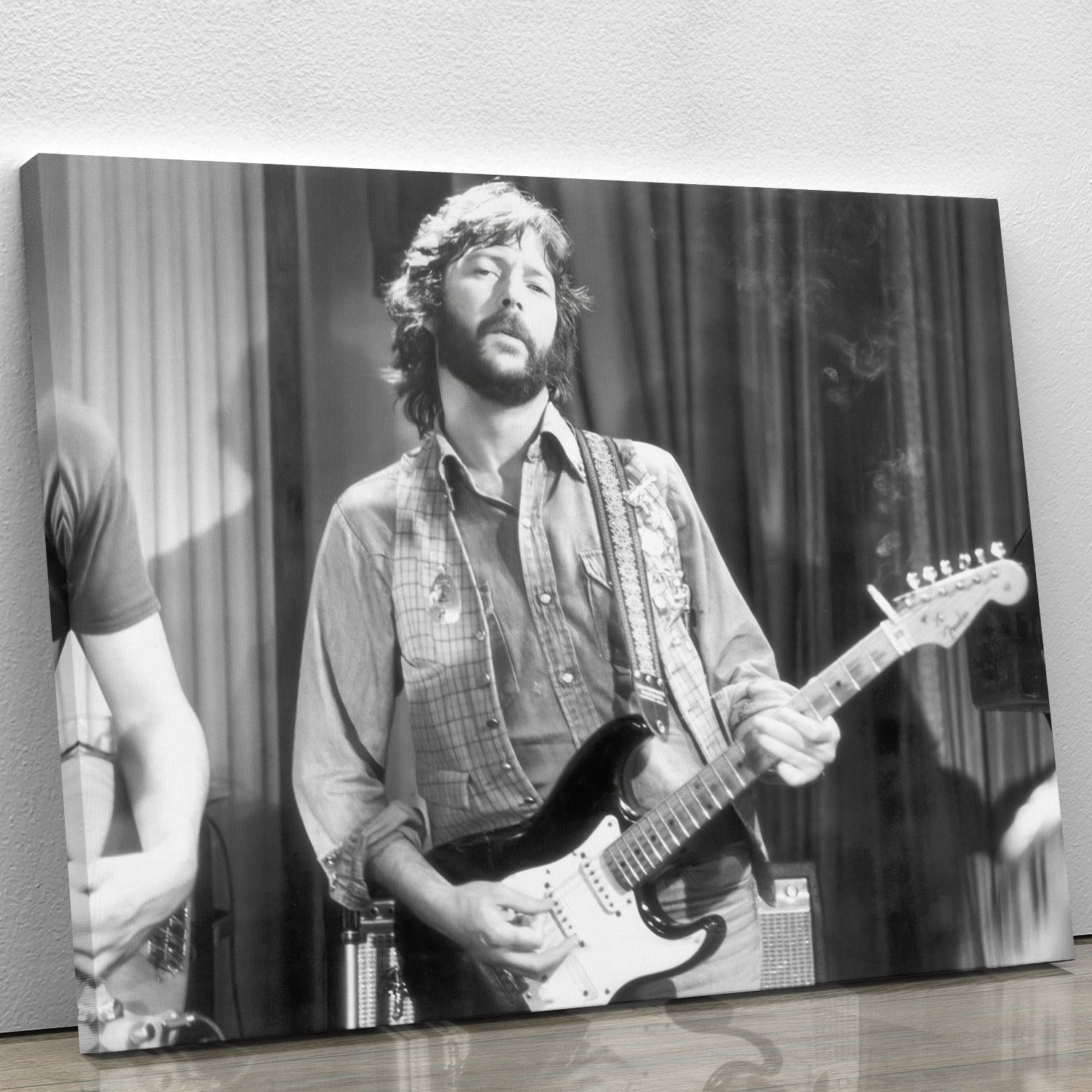 Eric Clapton in 1978 Canvas Print or Poster - Canvas Art Rocks - 1