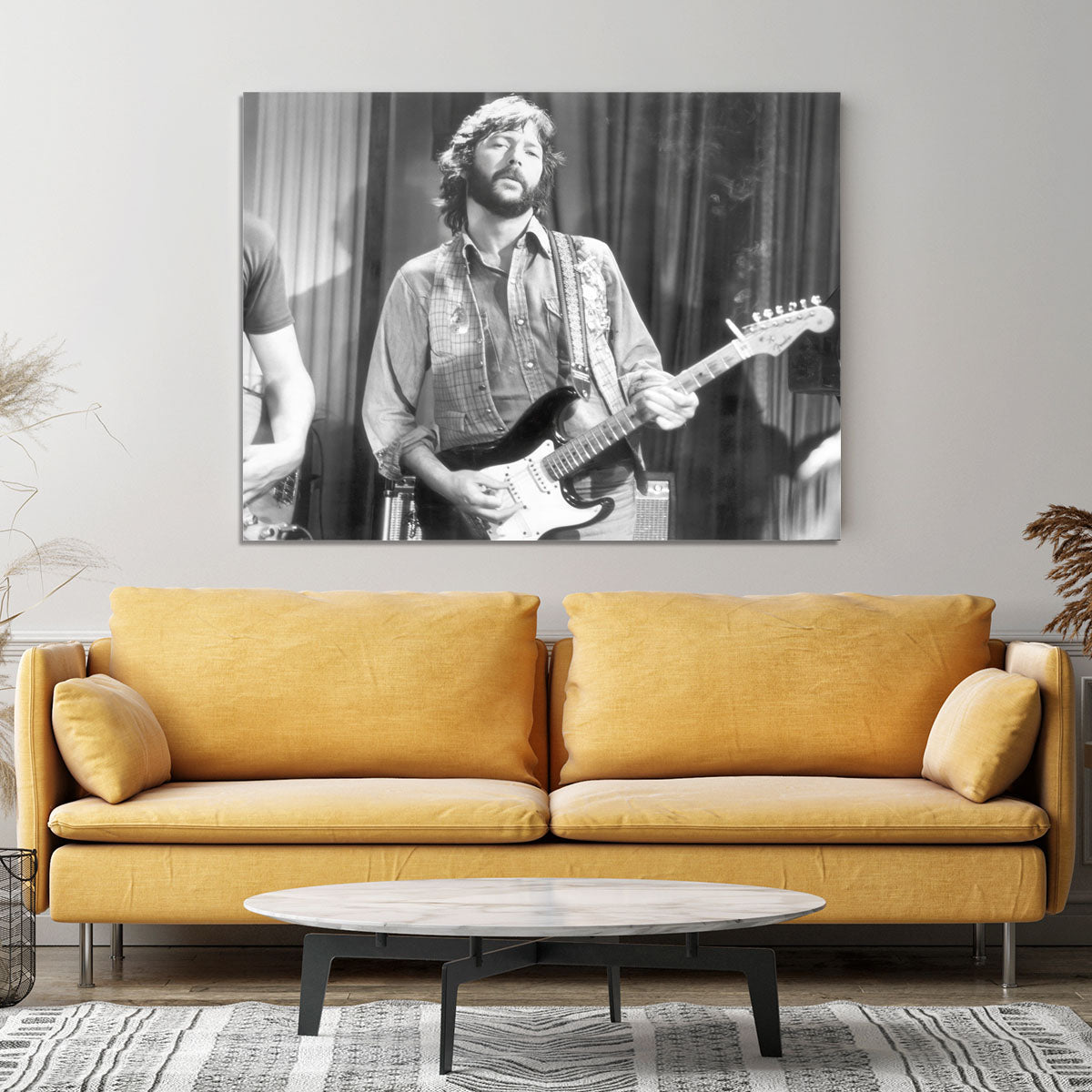 Eric Clapton in 1978 Canvas Print or Poster - Canvas Art Rocks - 4
