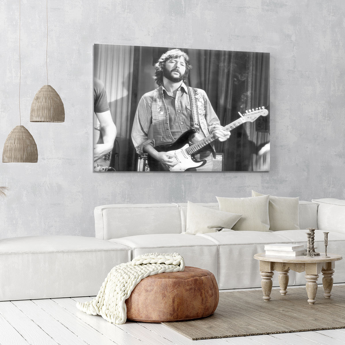 Eric Clapton in 1978 Canvas Print or Poster - Canvas Art Rocks - 6