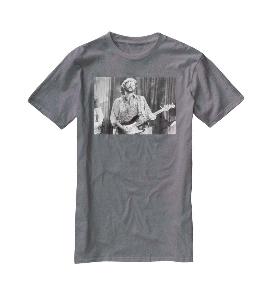 Eric Clapton in 1978 T-Shirt - Canvas Art Rocks - 3