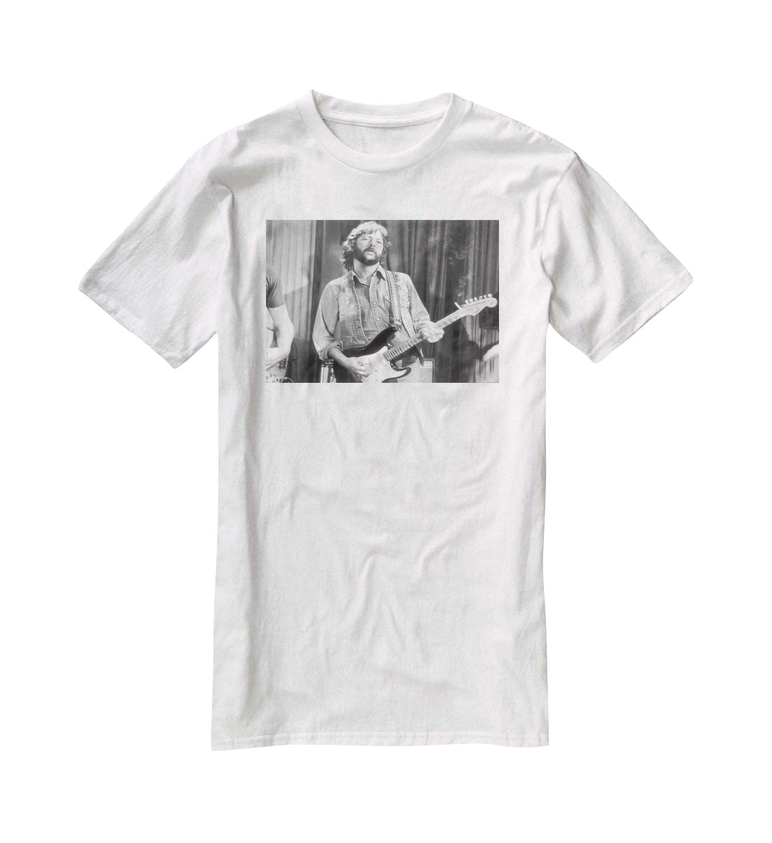 Eric Clapton in 1978 T-Shirt - Canvas Art Rocks - 5