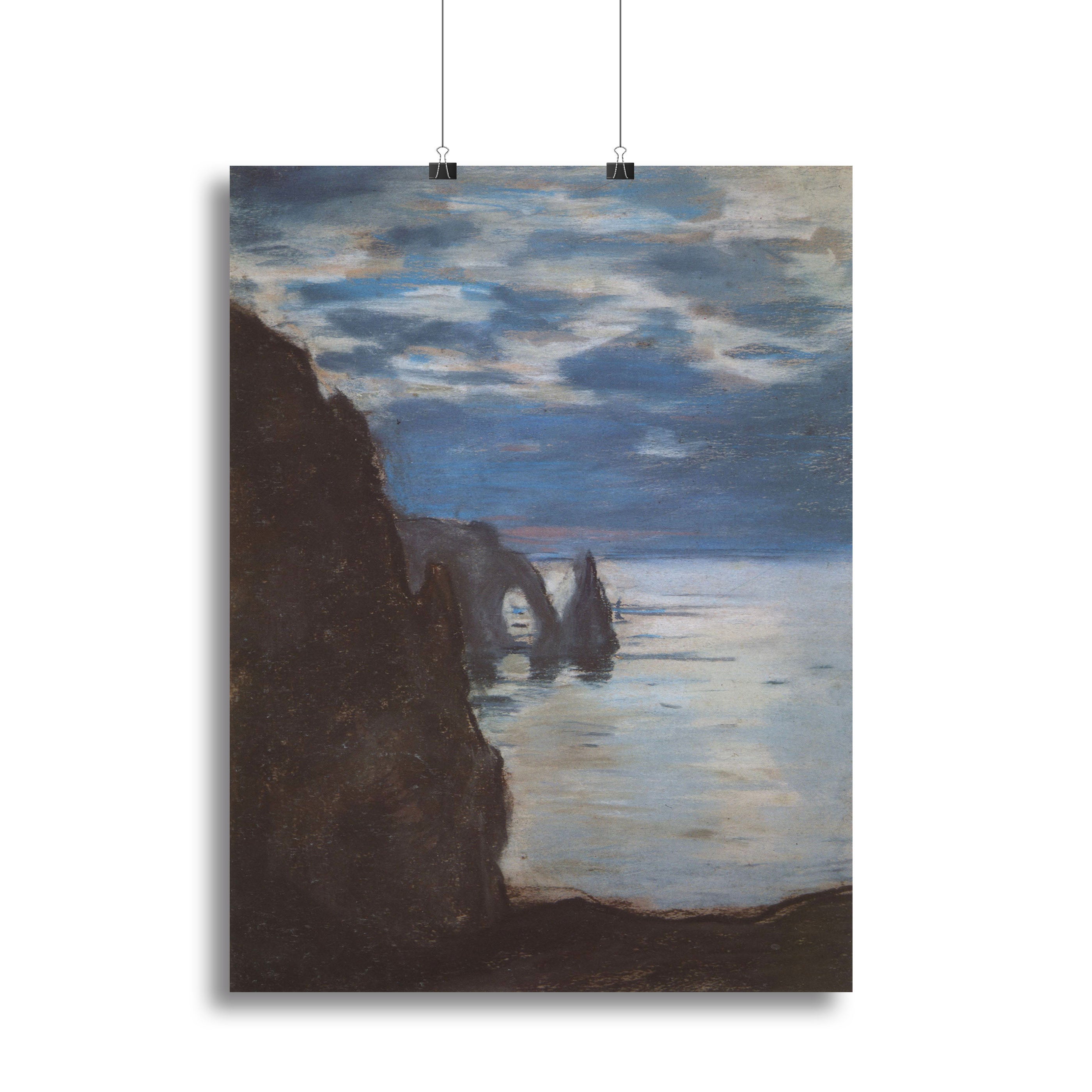 Etretat by Monet Poster - Unframed