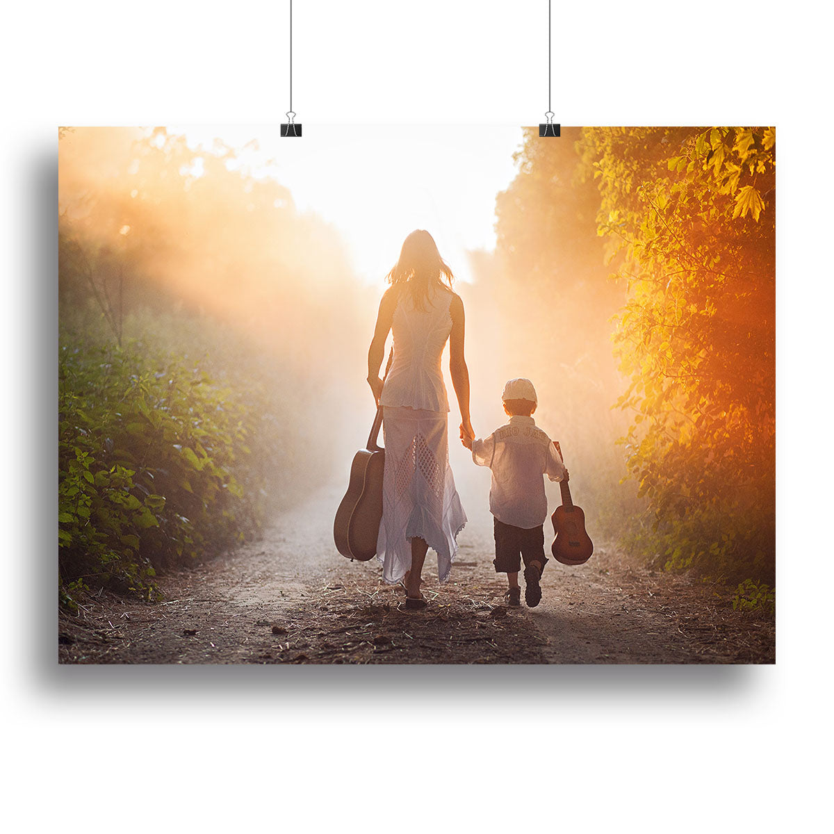 Forest musicians Canvas Print or Poster - 1x - 2