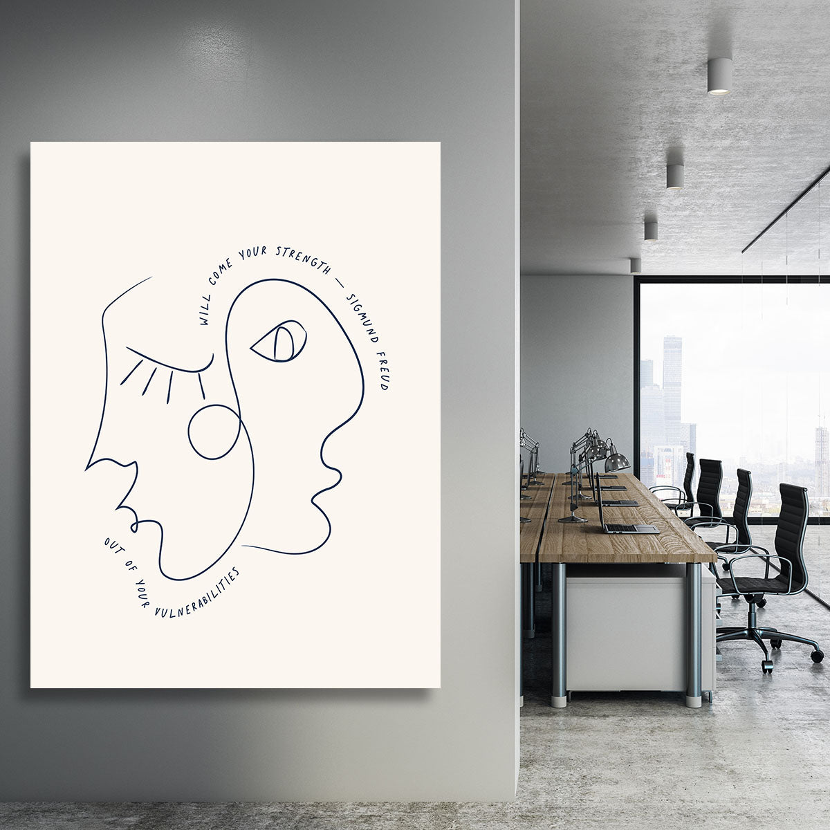 Freud Canvas Print or Poster - Canvas Art Rocks - 3