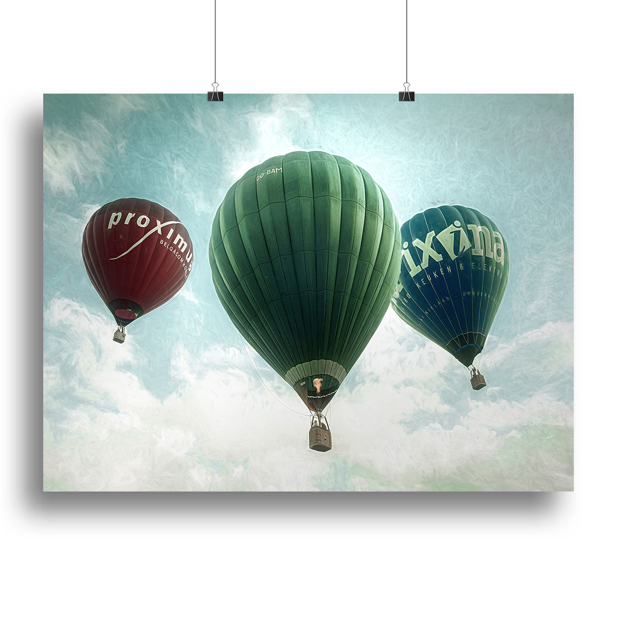 Full colour Canvas Print or Poster - 1x - 2