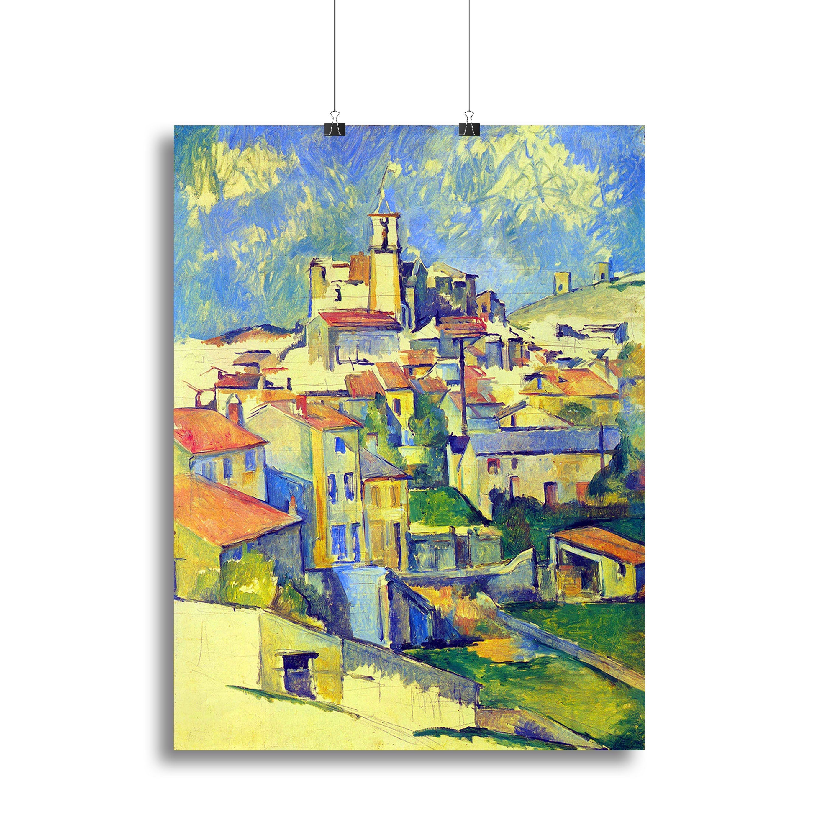Gardanne by Cezanne Poster - Unframed