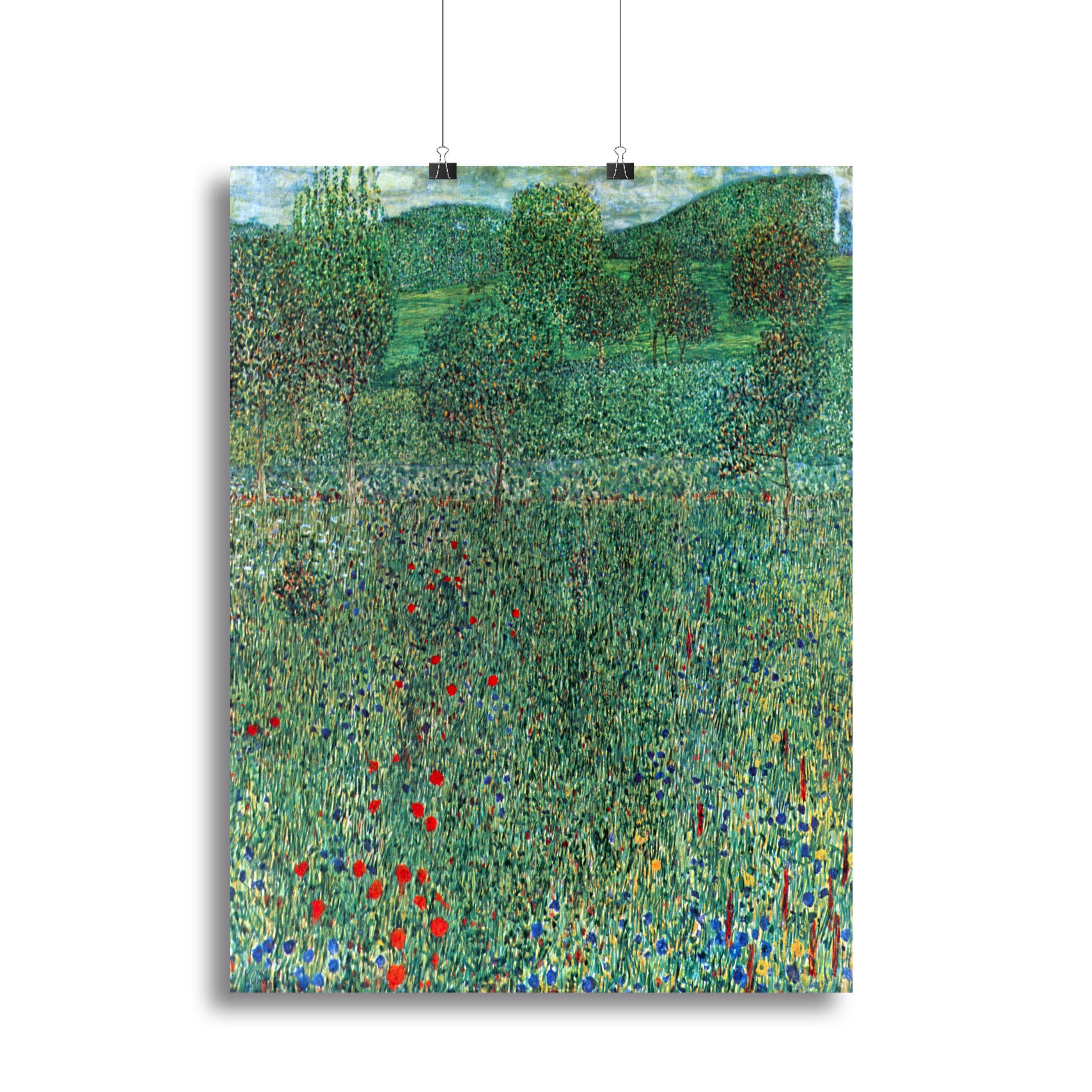 Garden landscape by Klimt Poster - Unframed