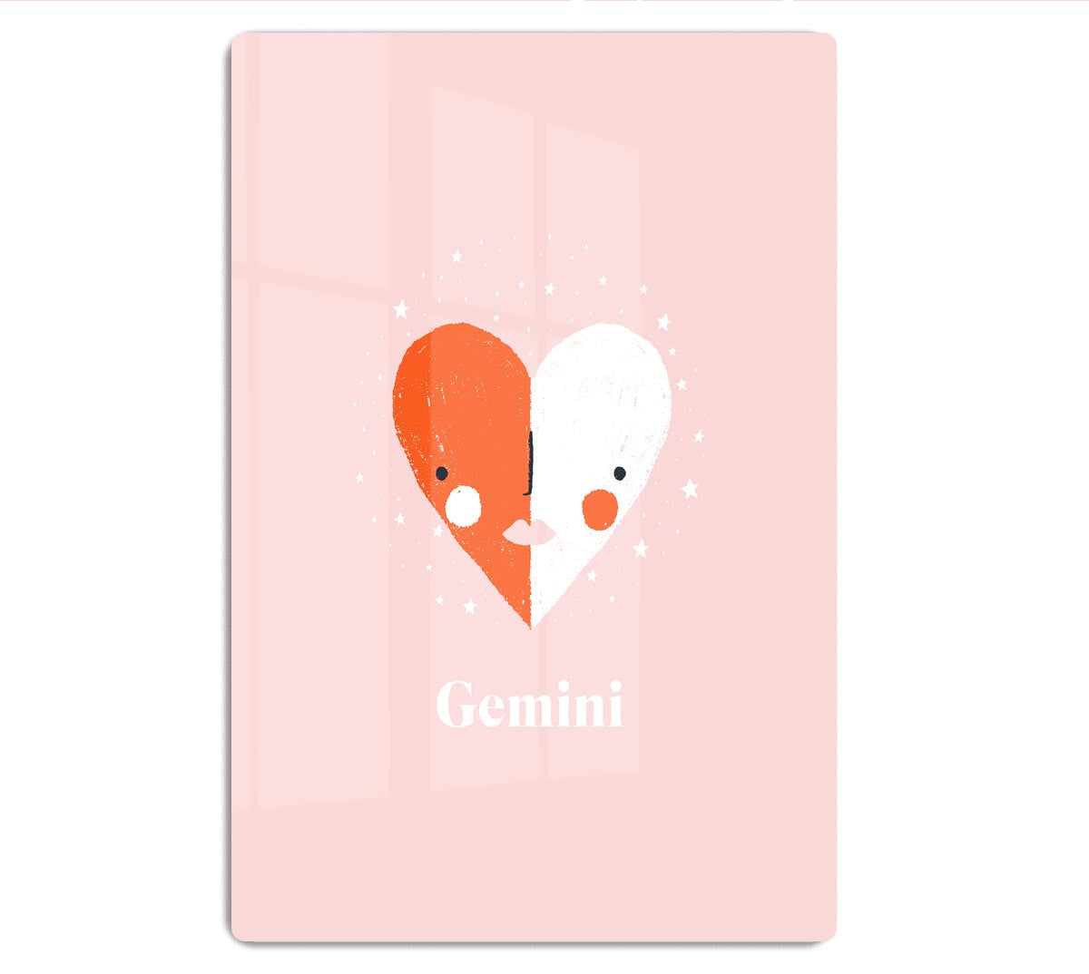 Gemini Motivation Print Acrylic Block - Canvas Art Rocks - 1