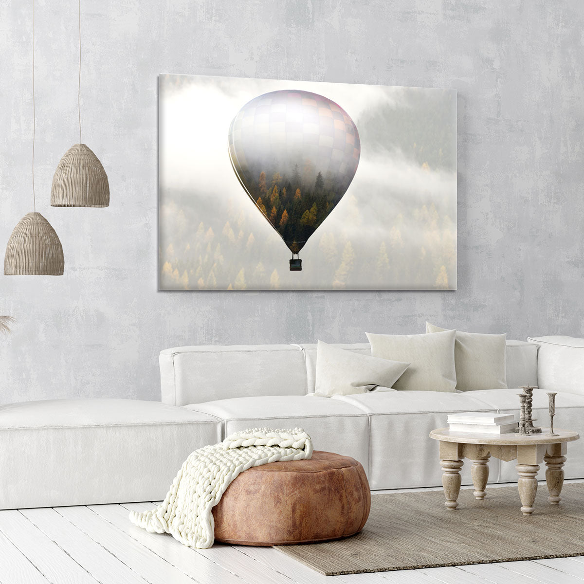 Get lost in the world Canvas Print or Poster - 1x - 6