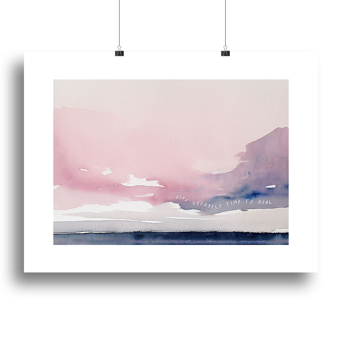 Give Yourself Time To Heal Canvas Print or Poster - Canvas Art Rocks - 2