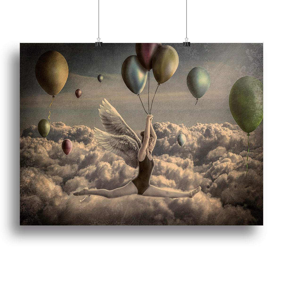 Go with the flow Canvas Print or Poster - 1x - 2