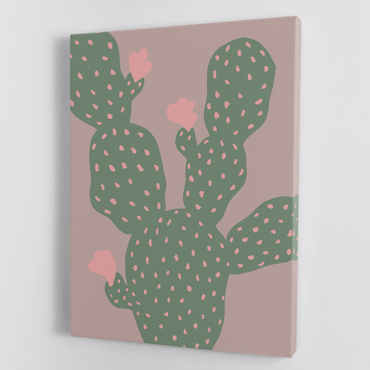 Green Cactus Canvas Print or Poster - 1x - 1
