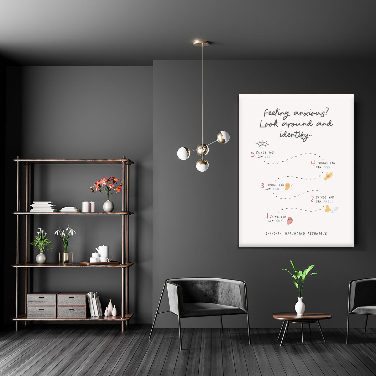 Grounding Technique Canvas Print or Poster - Canvas Art Rocks - 5