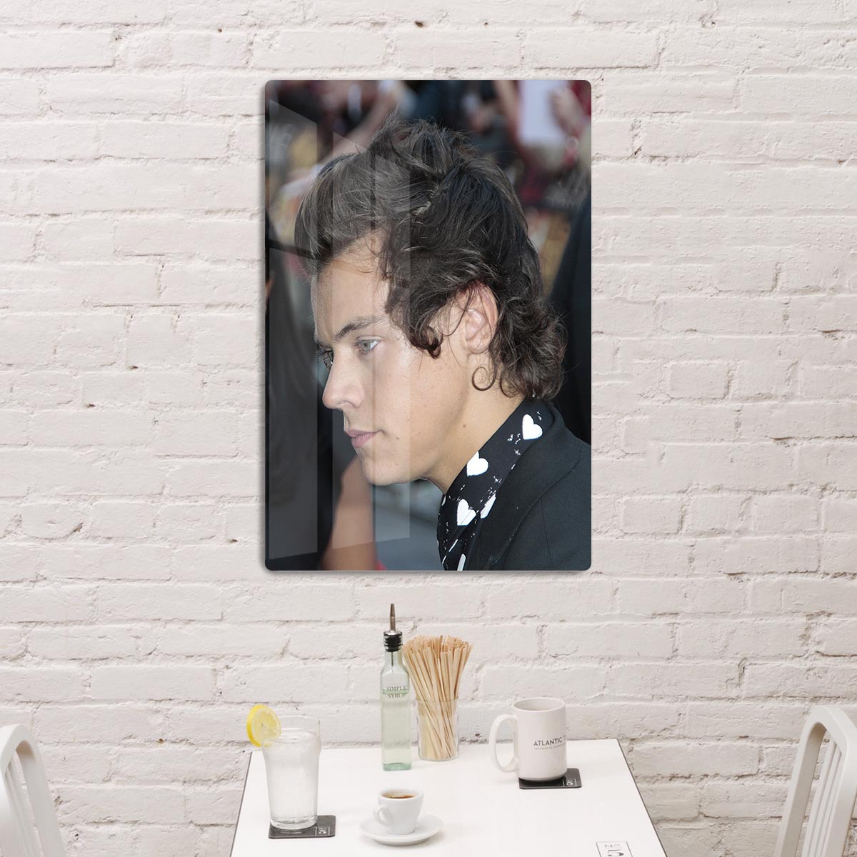 Harry Styles 2013 Acrylic Block - Canvas Art Rocks - 3