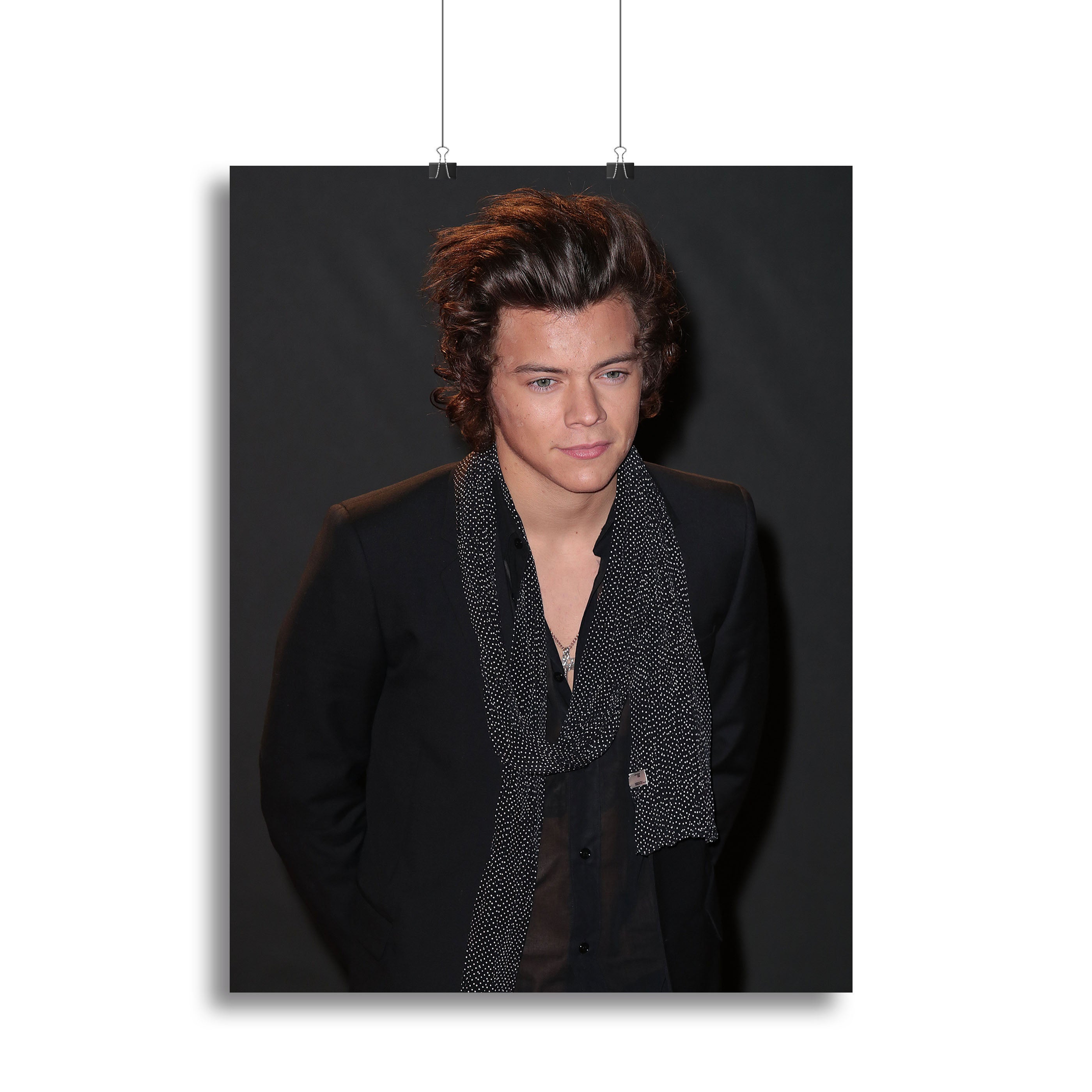 Harry Styles at the British Fashion Awards Canvas Print or Poster - Canvas Art Rocks - 2