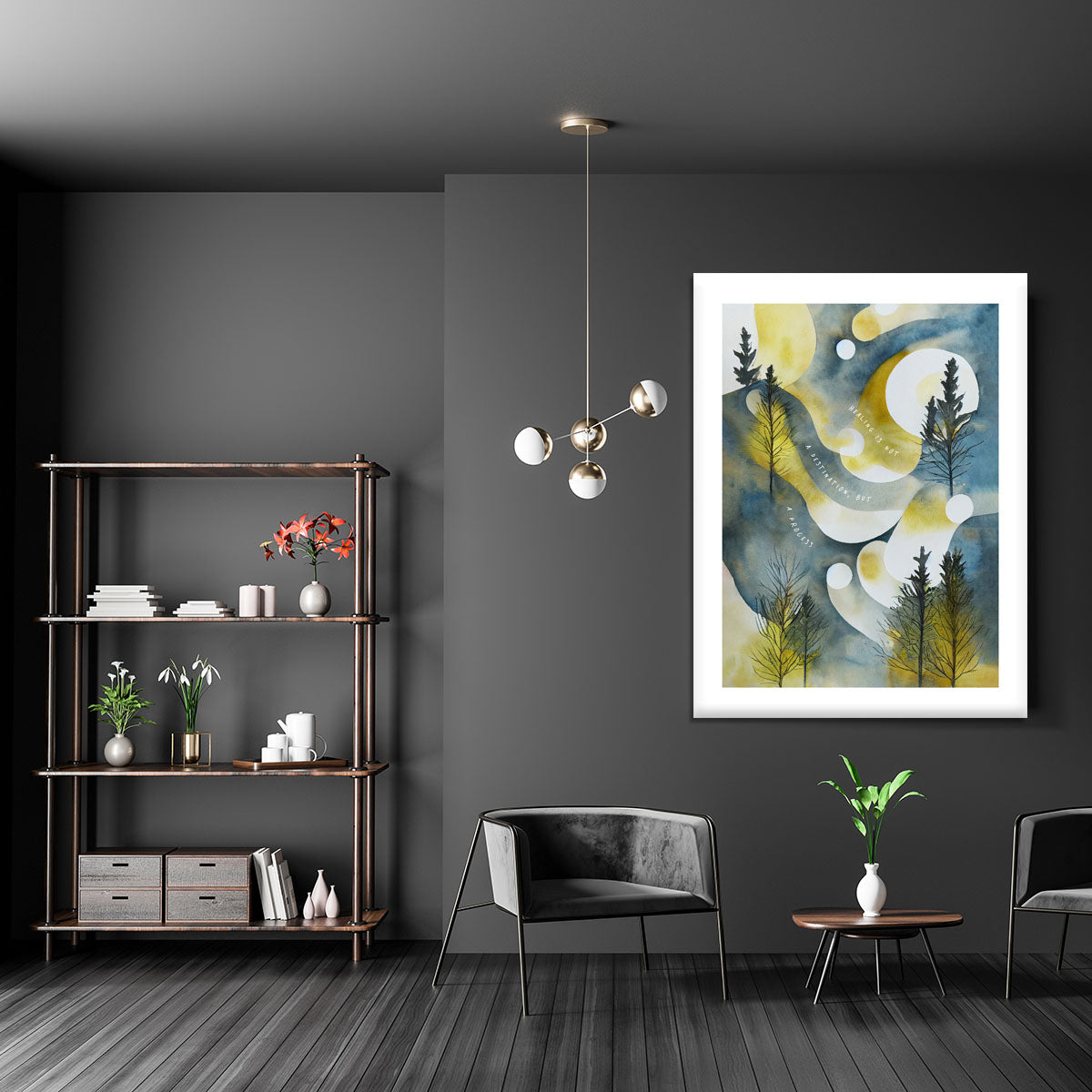 Healing Is A Process Canvas Print or Poster - Canvas Art Rocks - 5