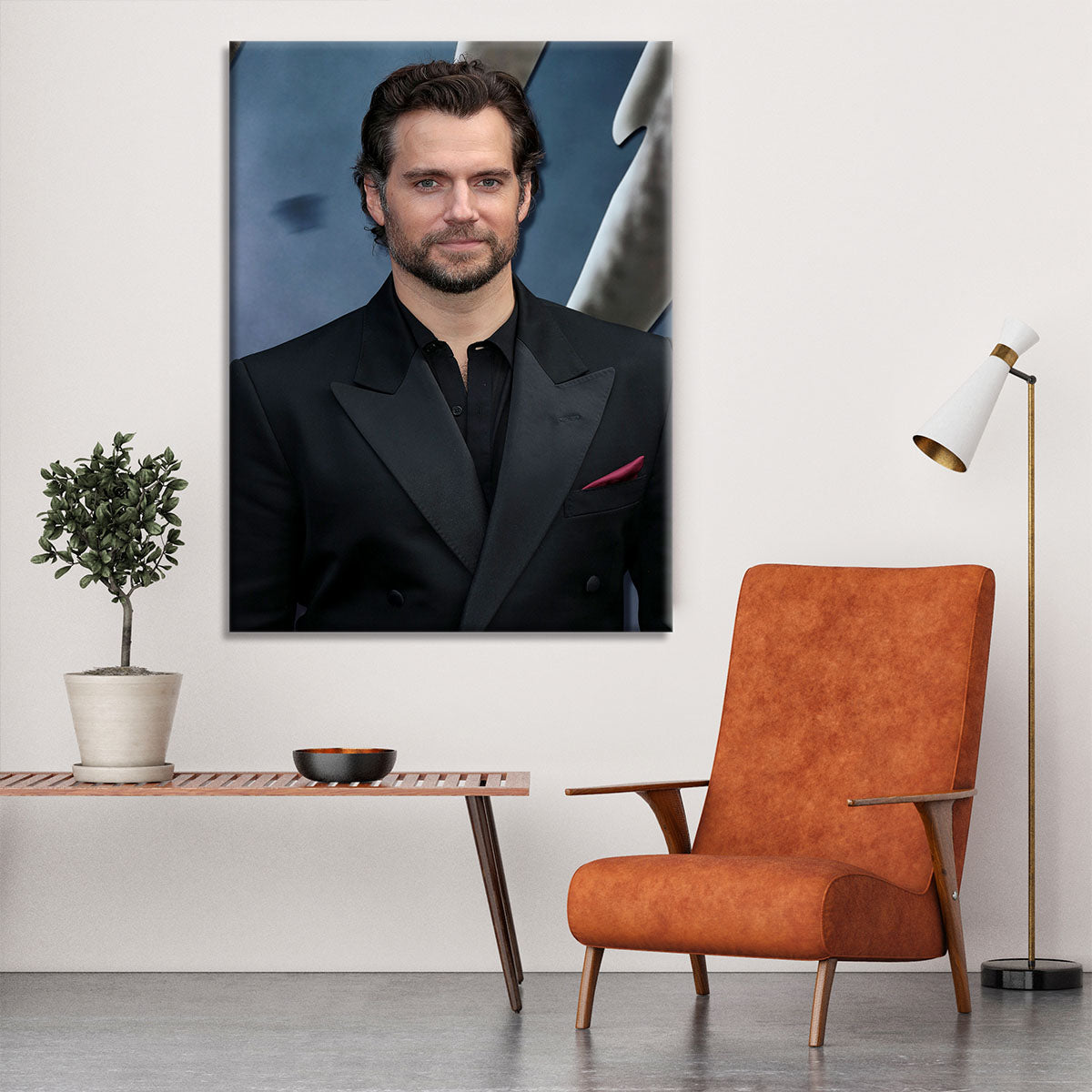 Henry Cavill at a premiere Canvas Print or Poster - Canvas Art Rocks - 6