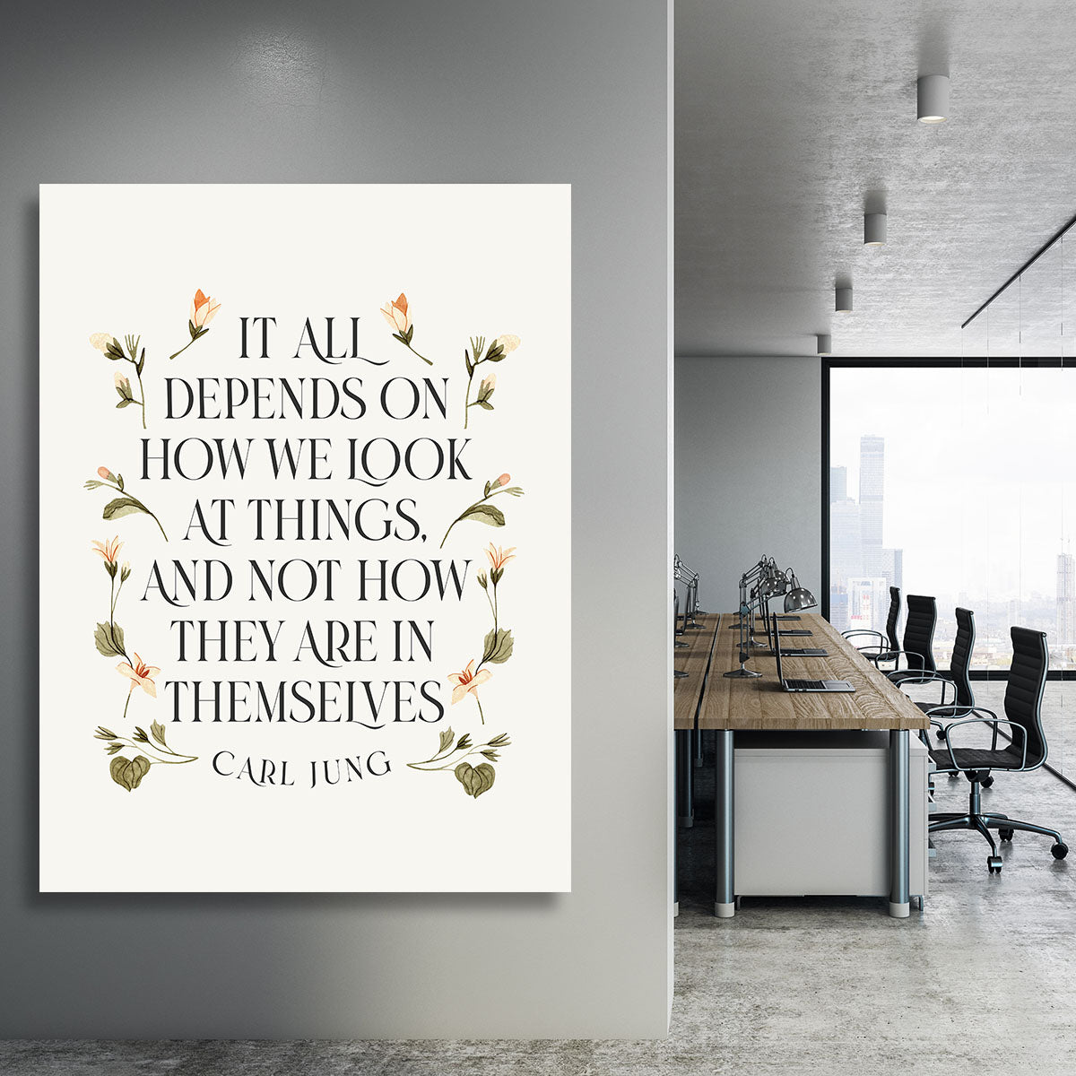 How We Look At Things Canvas Print or Poster - Canvas Art Rocks - 3