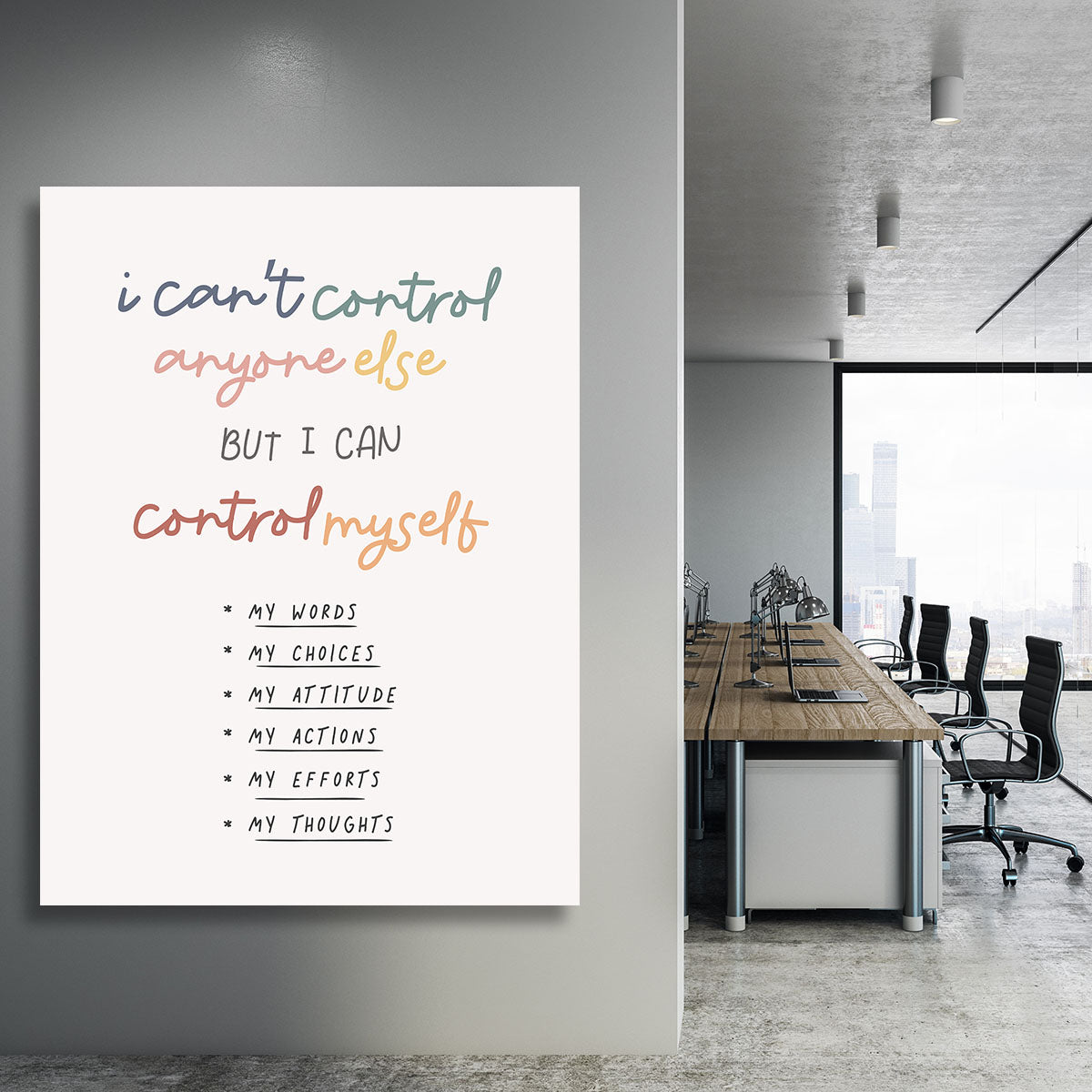 I Can Control Myself Canvas Print or Poster - Canvas Art Rocks - 3