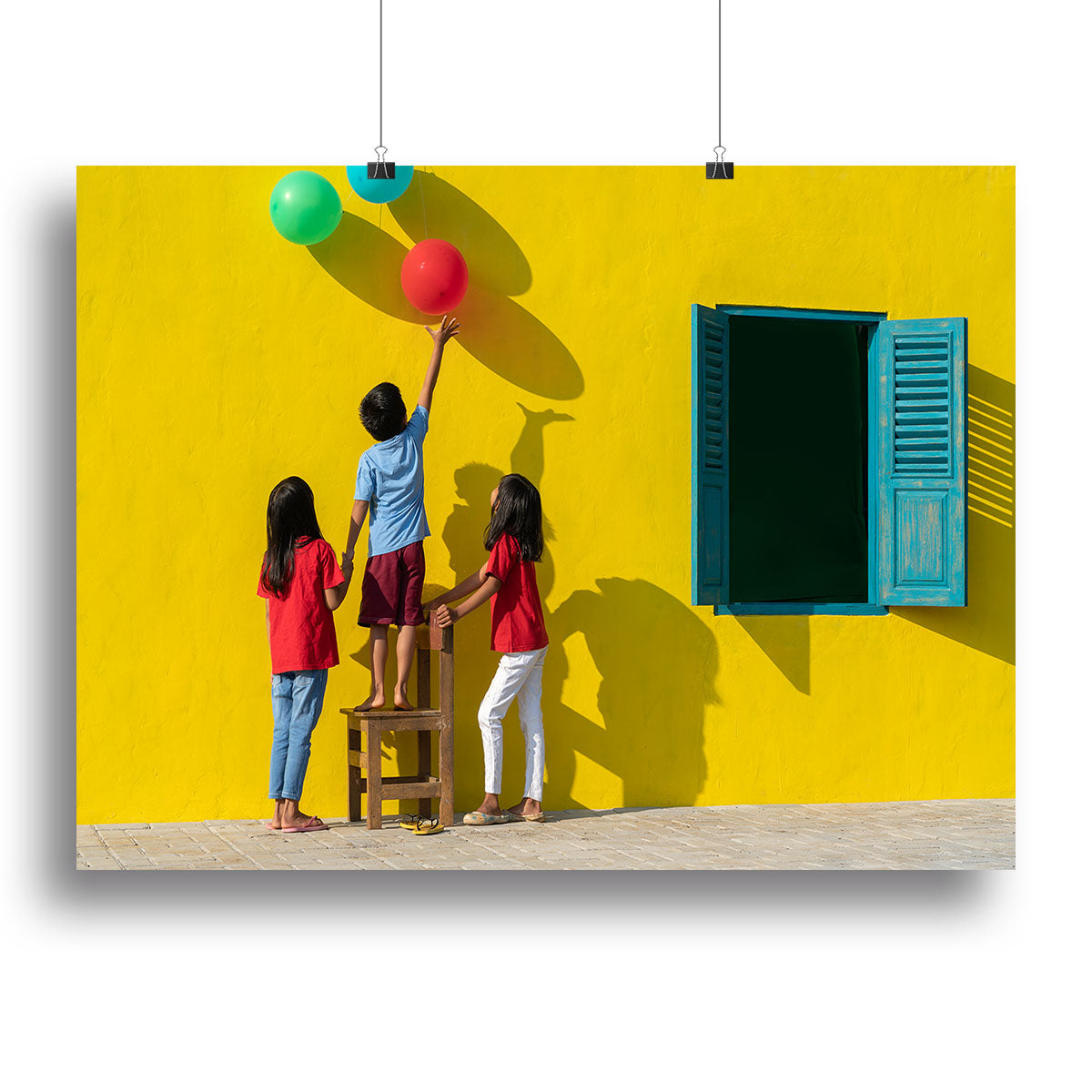 I want those balloons Canvas Print or Poster - 1x - 2