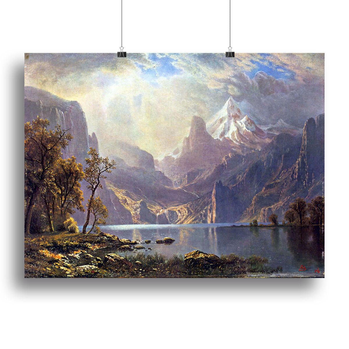 Lake Tahoe by Bierstadt Poster - Unframed