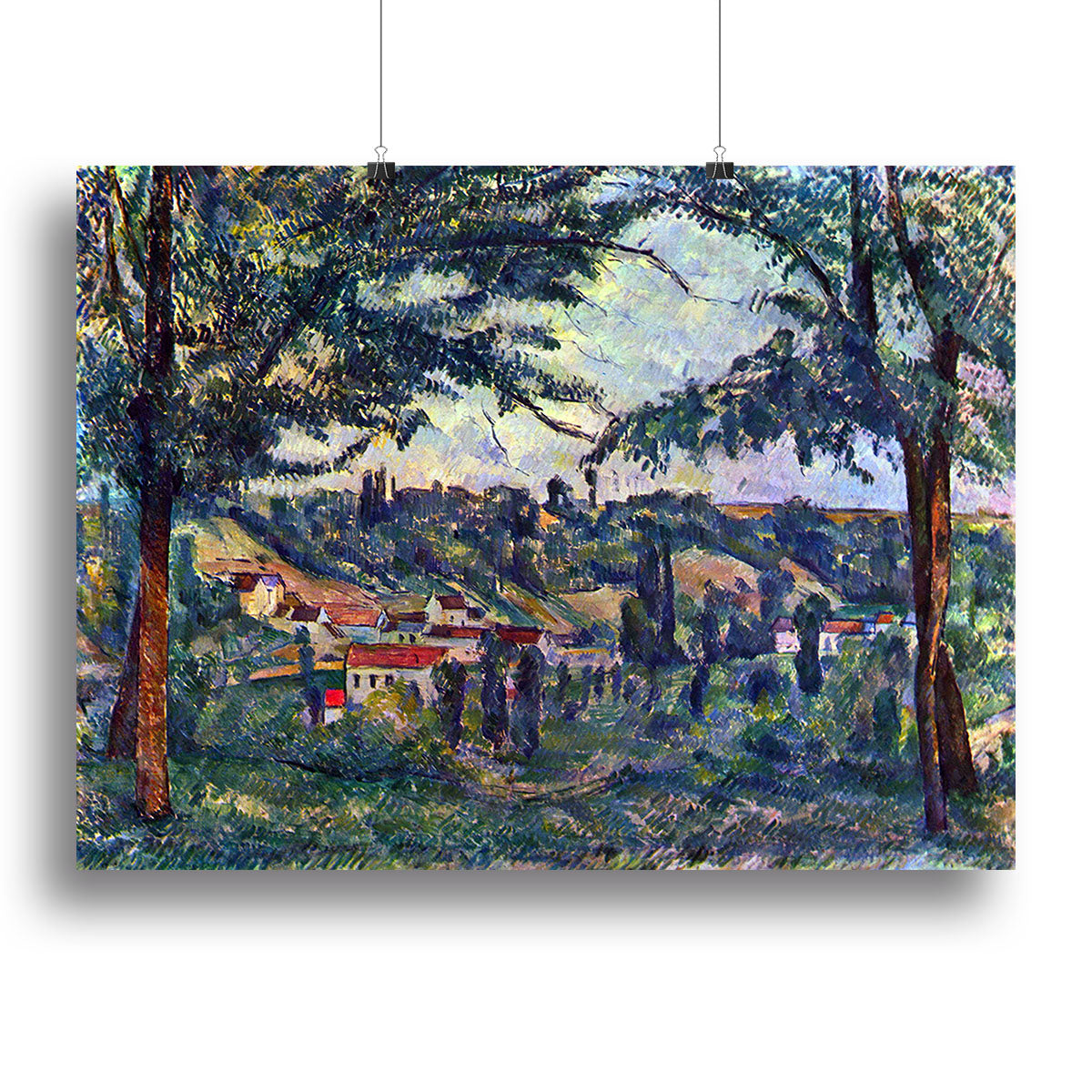 Le Chateau Noir by Cezanne Poster - Unframed