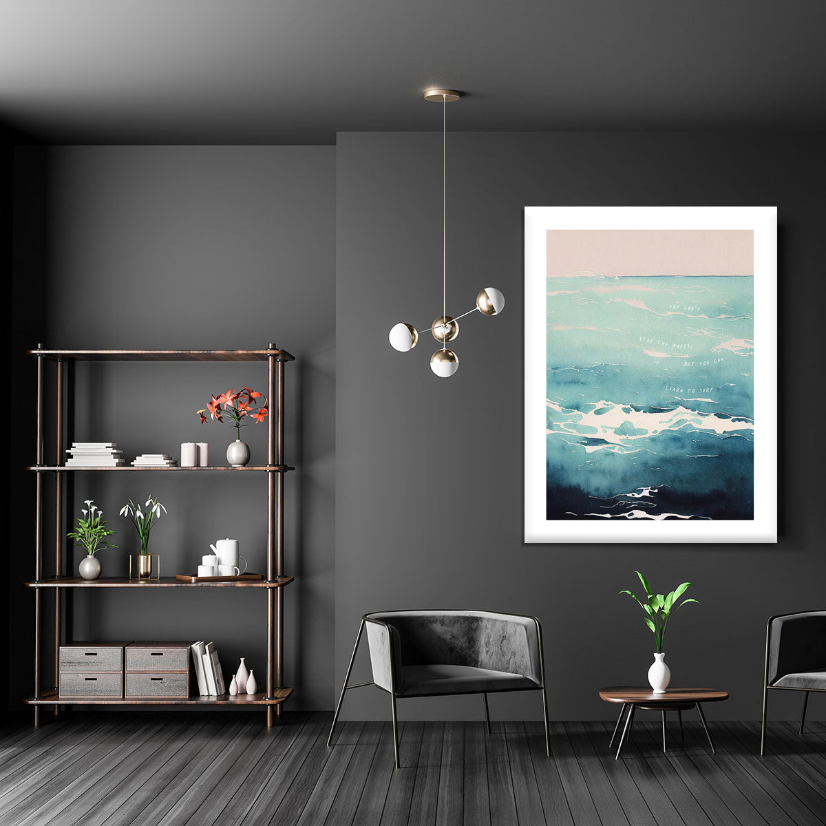 Learn To Surf Canvas Print or Poster - Canvas Art Rocks - 5