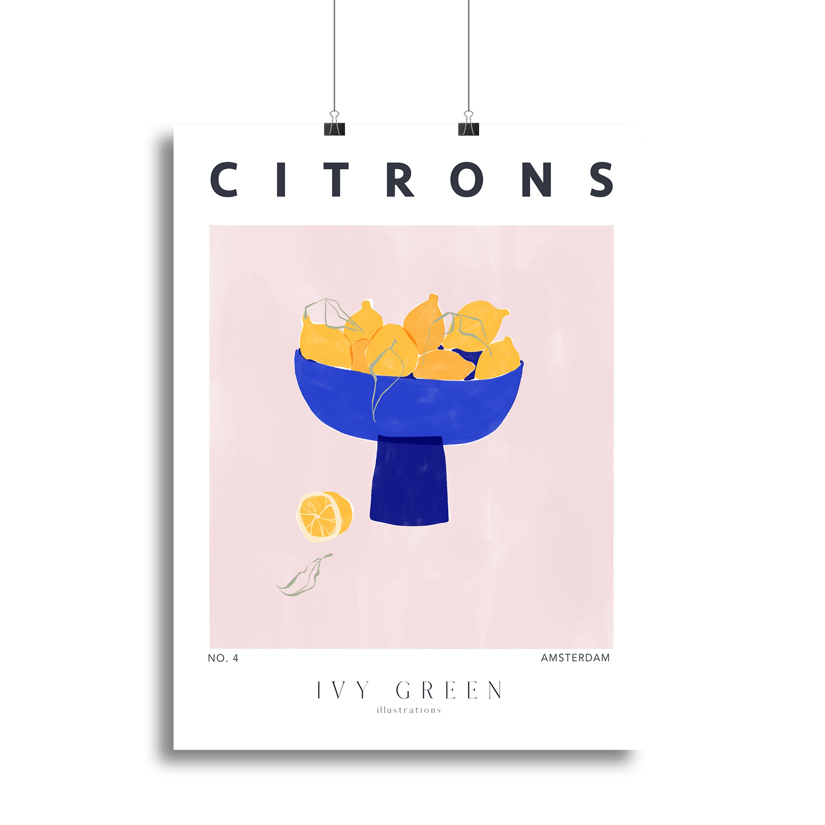 Lemons Canvas Print or Poster - 1x - 2