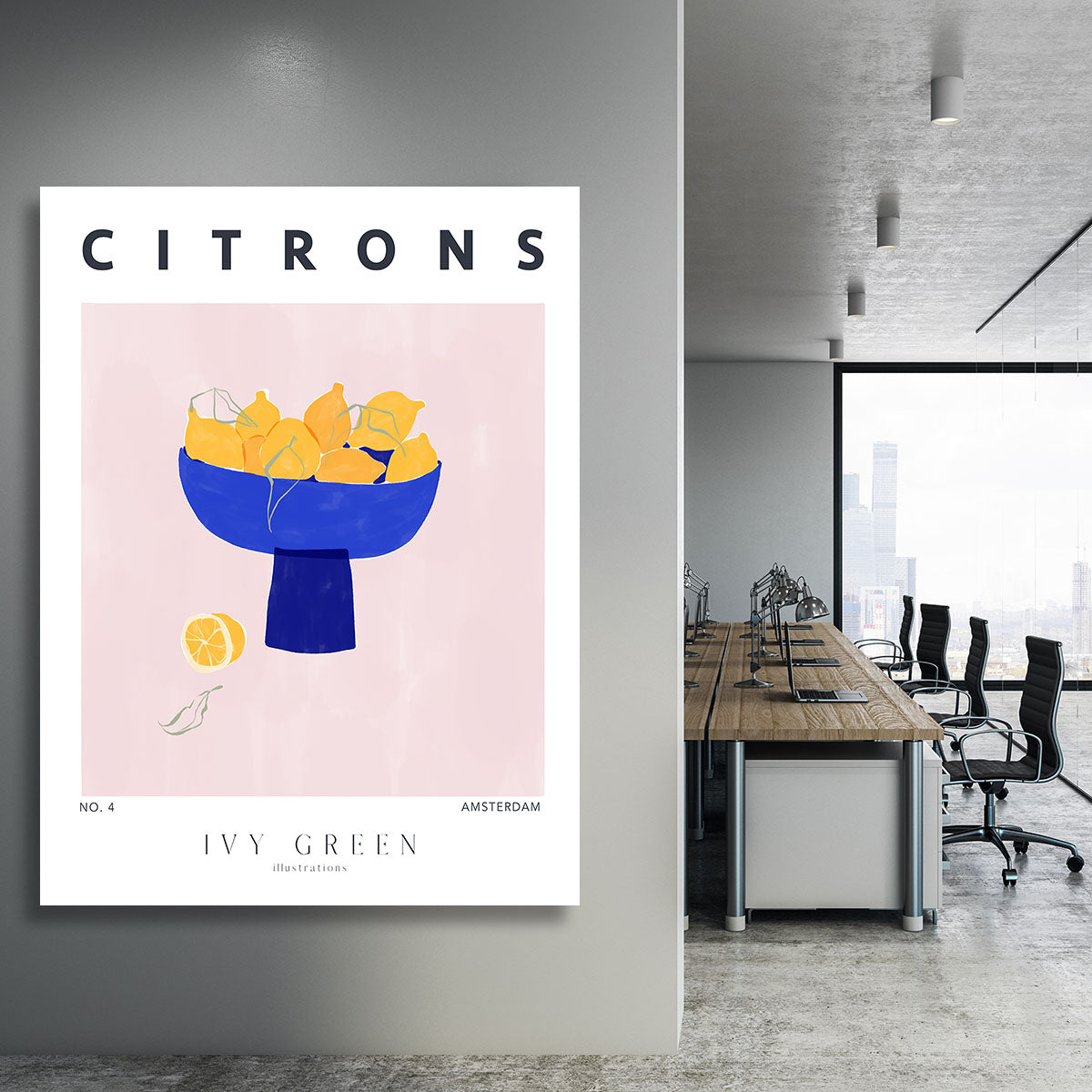 Lemons Canvas Print or Poster - 1x - 3