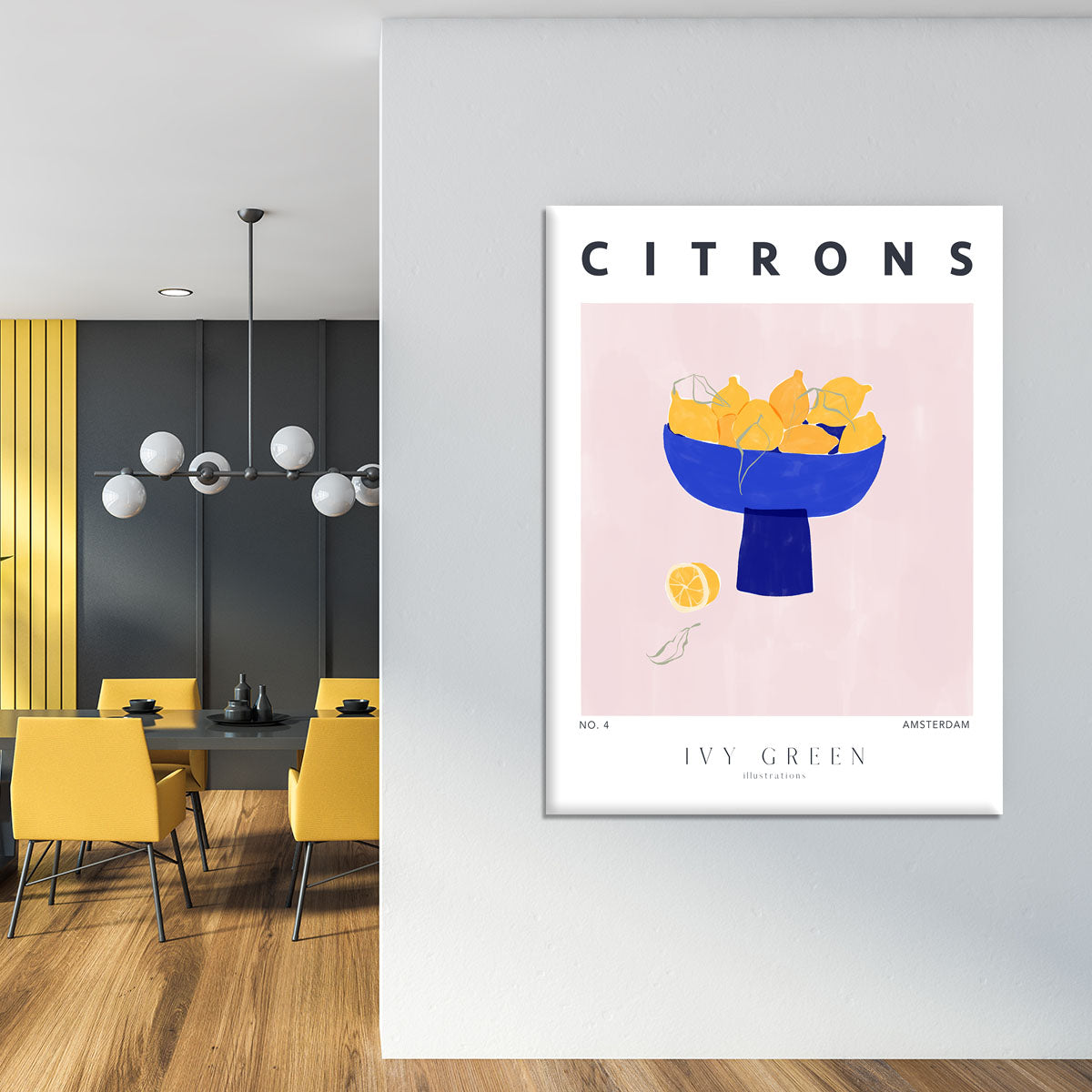 Lemons Canvas Print or Poster - 1x - 4