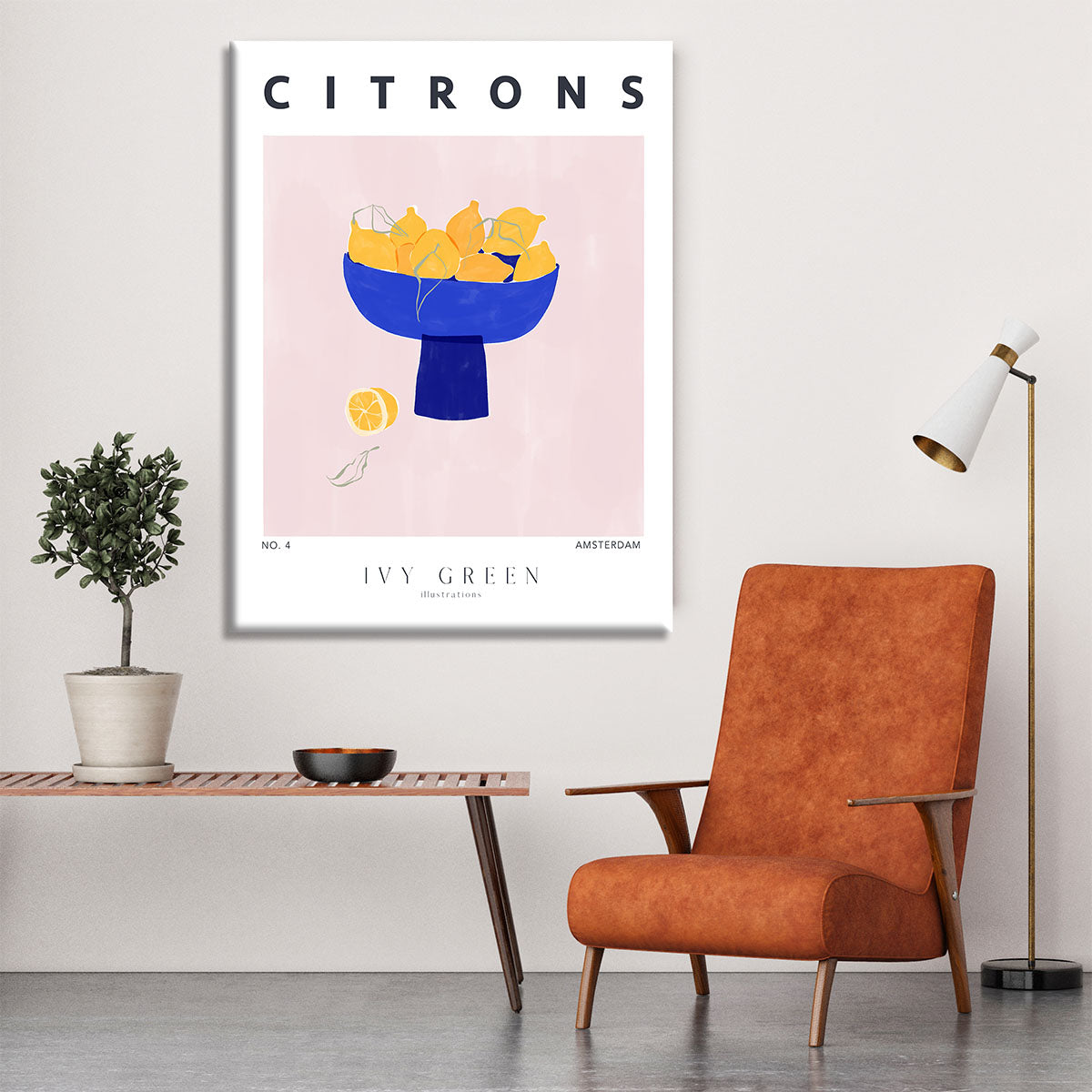 Lemons Canvas Print or Poster - 1x - 6