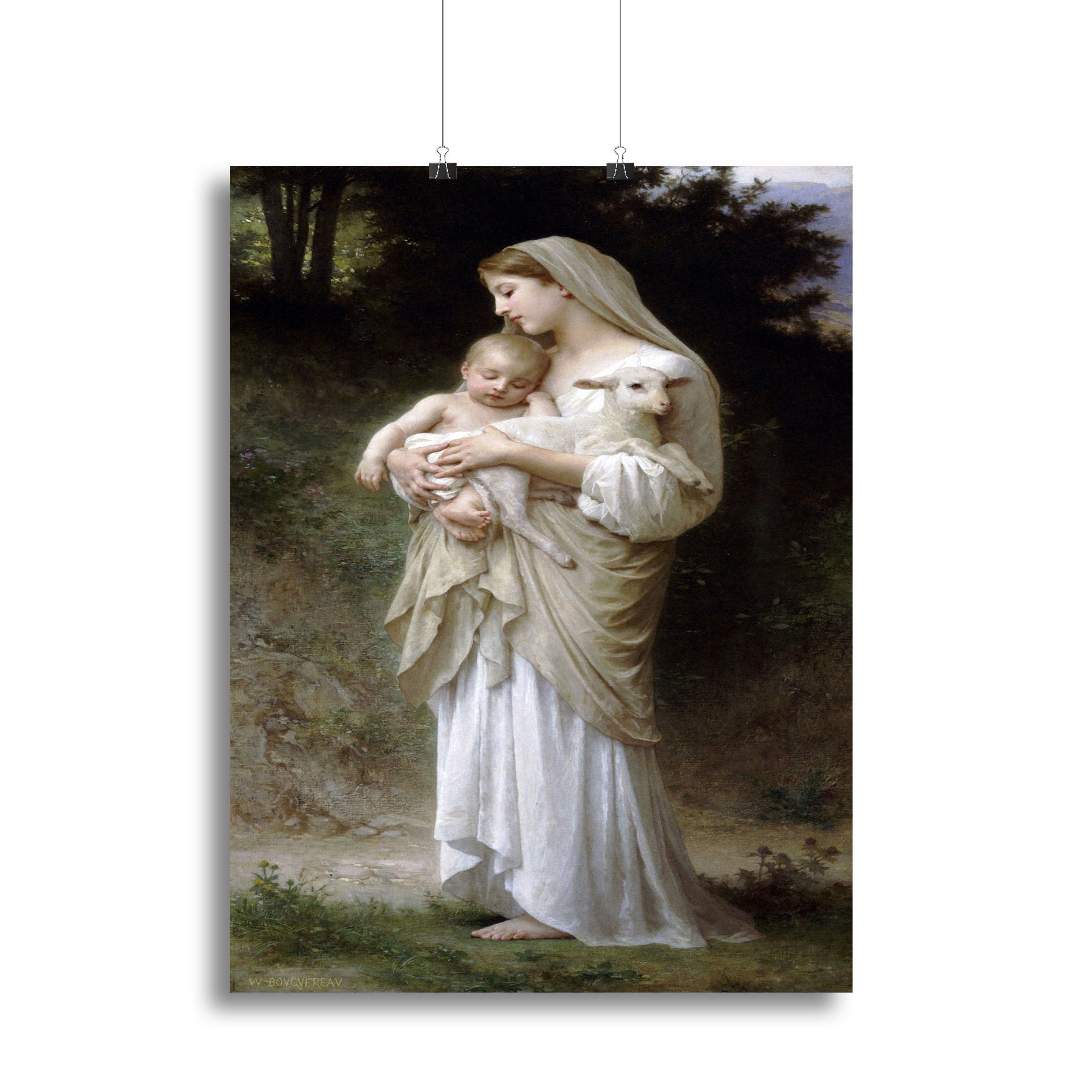 Linnocence By Bouguereau Poster - Unframed