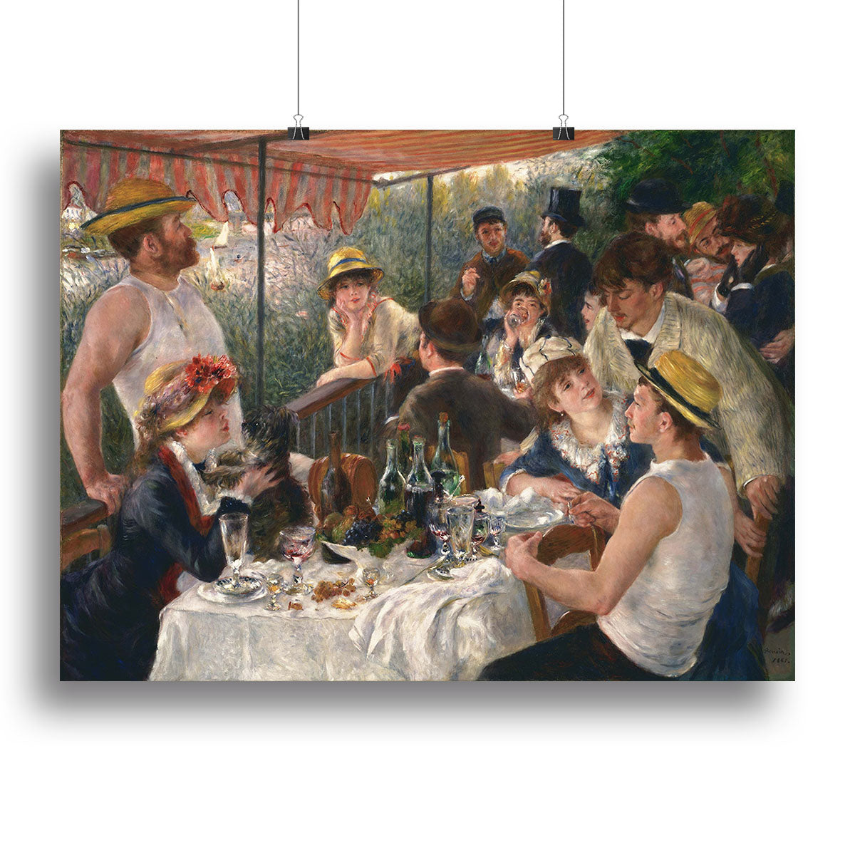 Luncheon of the Boating Party by Renoir Poster - Unframed