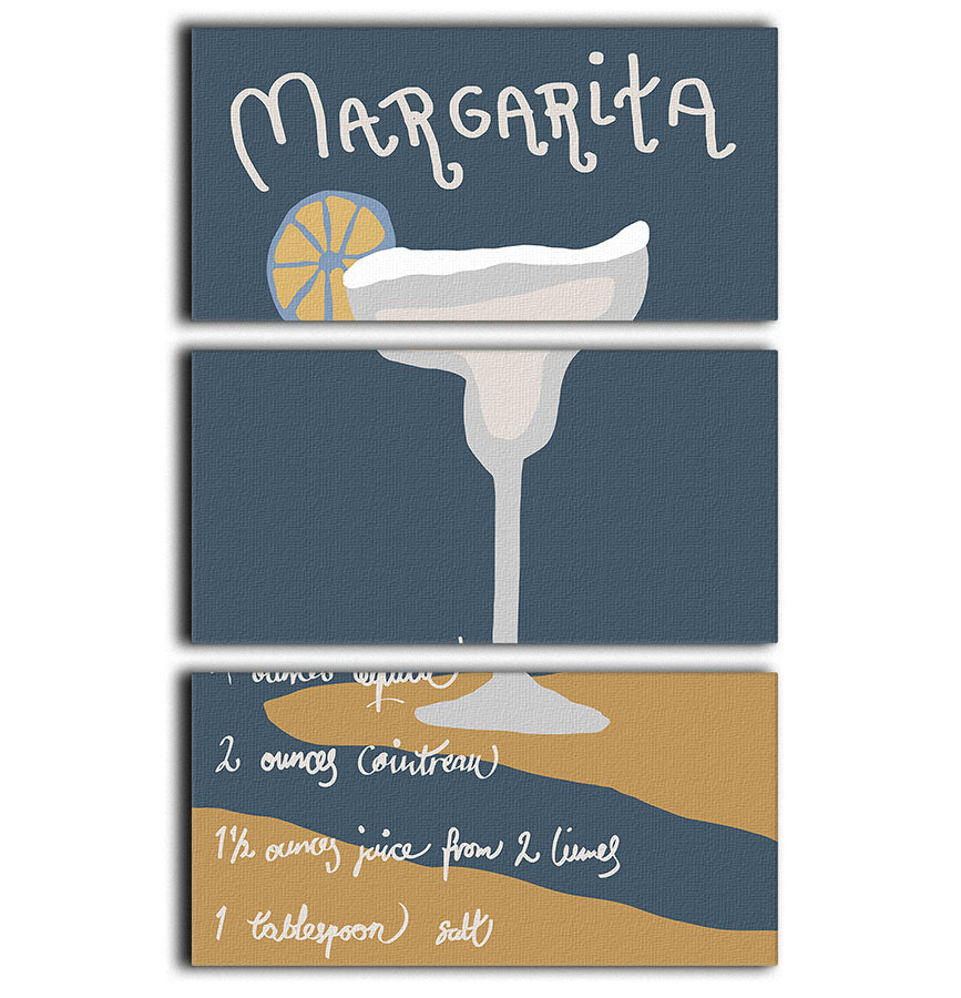 Margarita 3 Split Panel Canvas Print - Canvas Art Rocks - 1