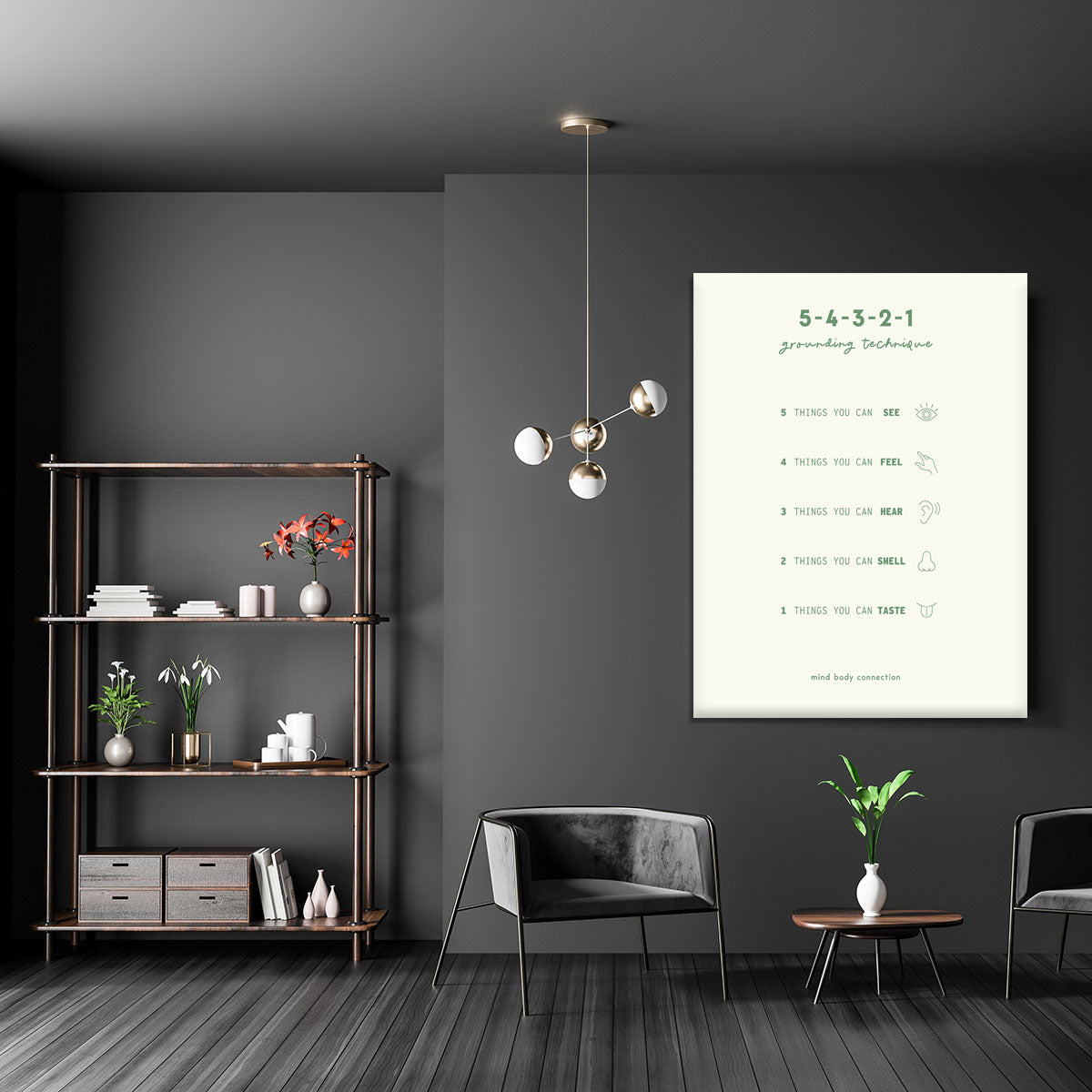 Mind Body Connection Canvas Print or Poster - Canvas Art Rocks - 5