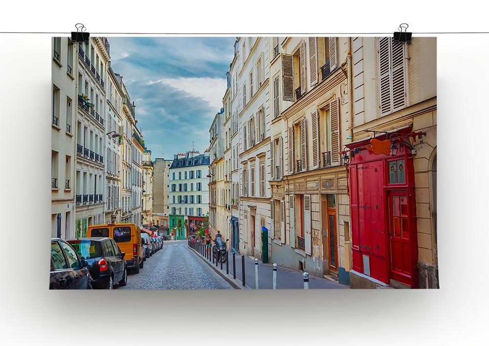 Montmartre in Paris Poster - Unframed