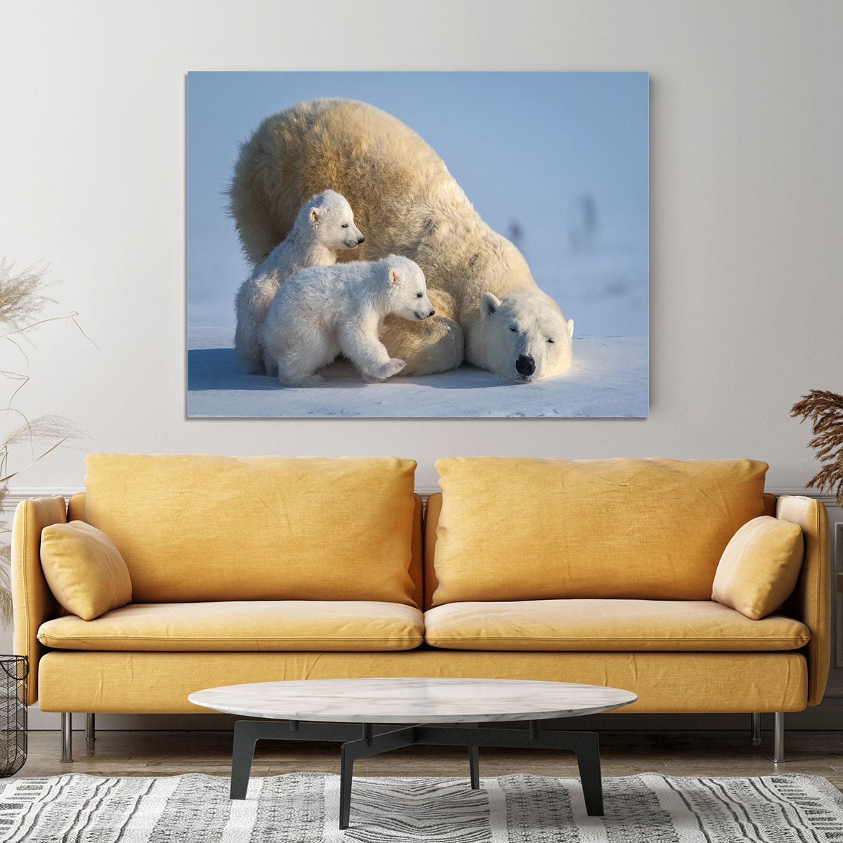 Mum Play together Canvas Print or Poster - 1x - 4