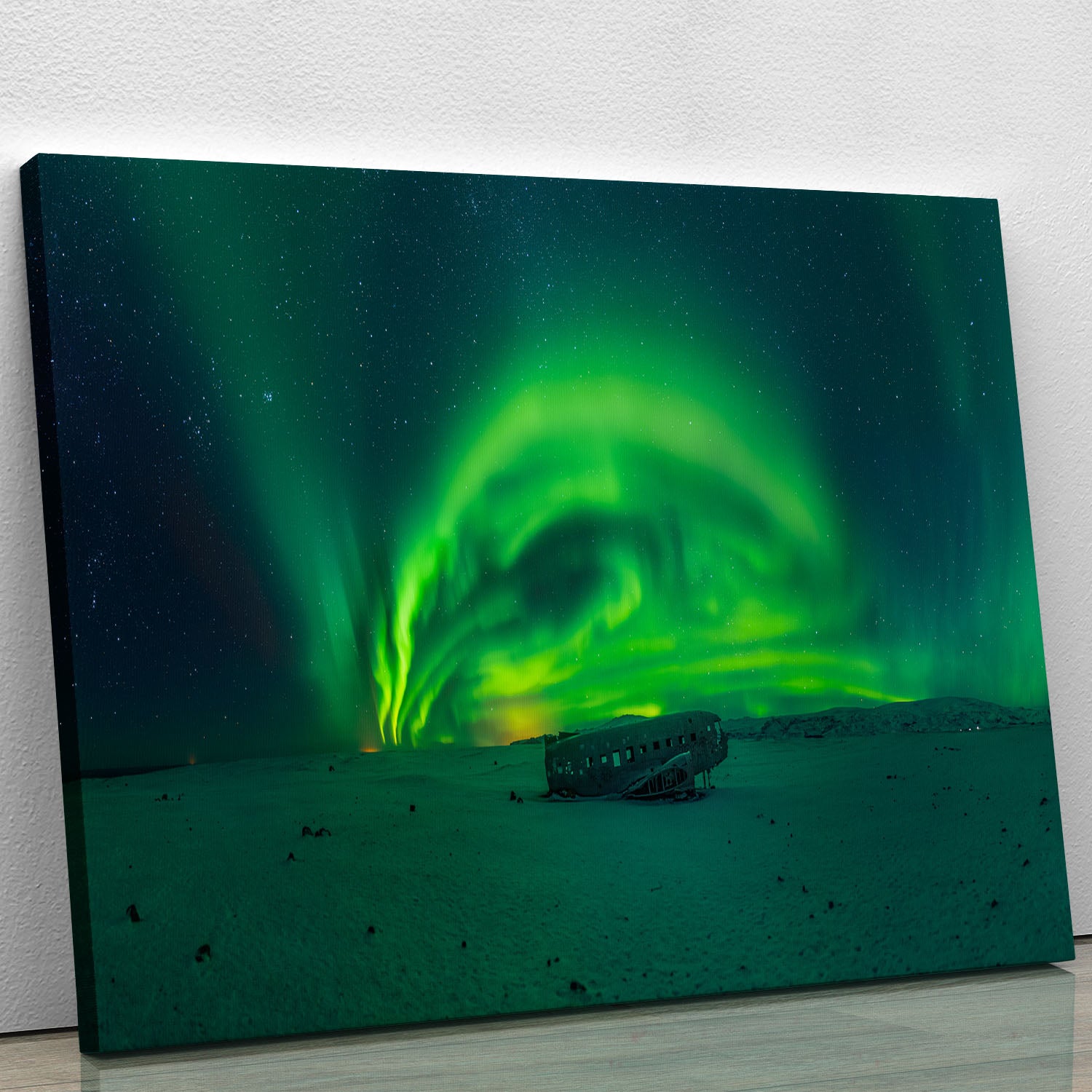 Night in Iceland Canvas Print or Poster - Canvas Art Rocks - 1