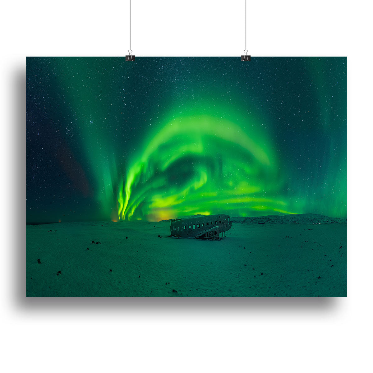 Night in Iceland Canvas Print or Poster - Canvas Art Rocks - 2