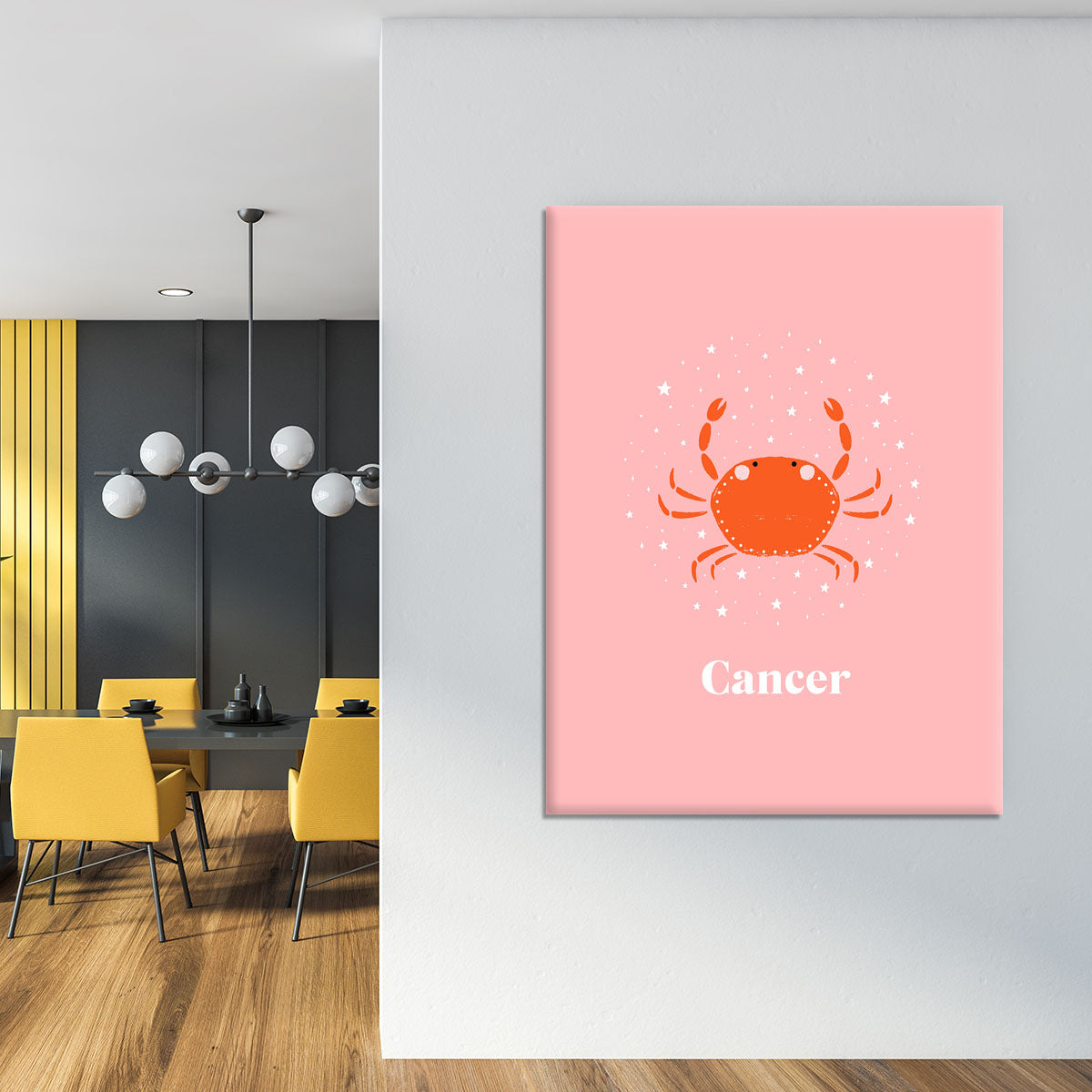 Nurturing Cancer Radiance Art Canvas Print or Poster - Canvas Art Rocks - 4