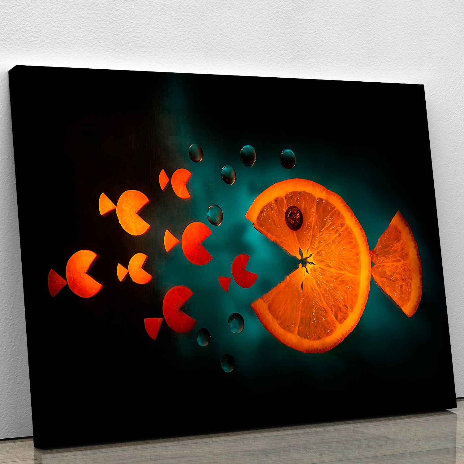 Orange fish Canvas Print or Poster - 1x - 1