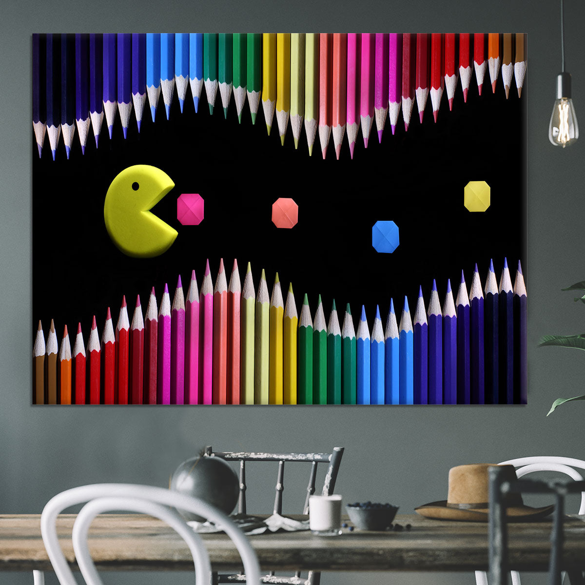 Packman Canvas Print or Poster - 1x - 3