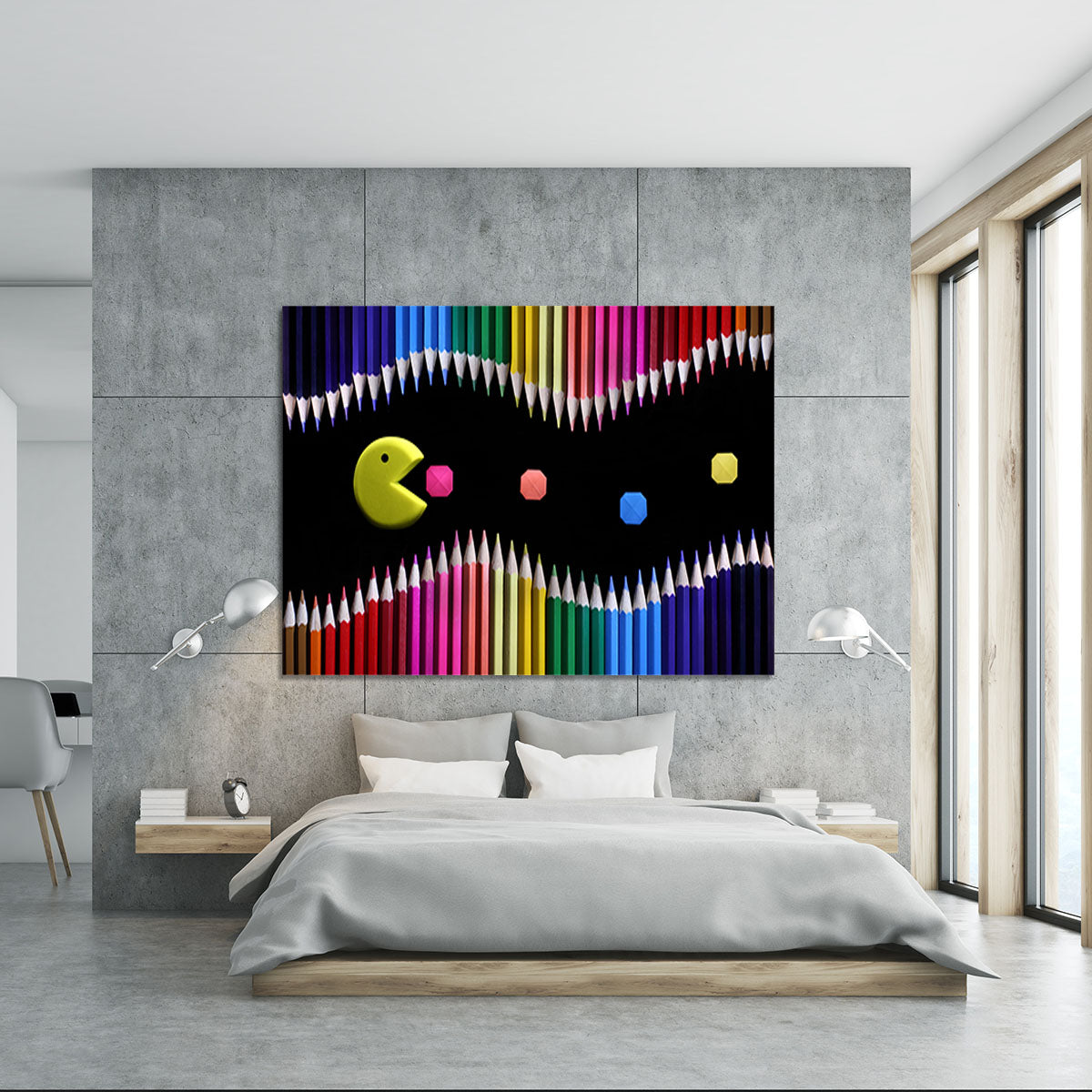 Packman Canvas Print or Poster - 1x - 5