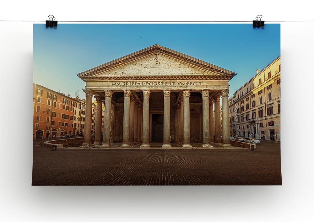 Pantheon in Rome Poster - Unframed